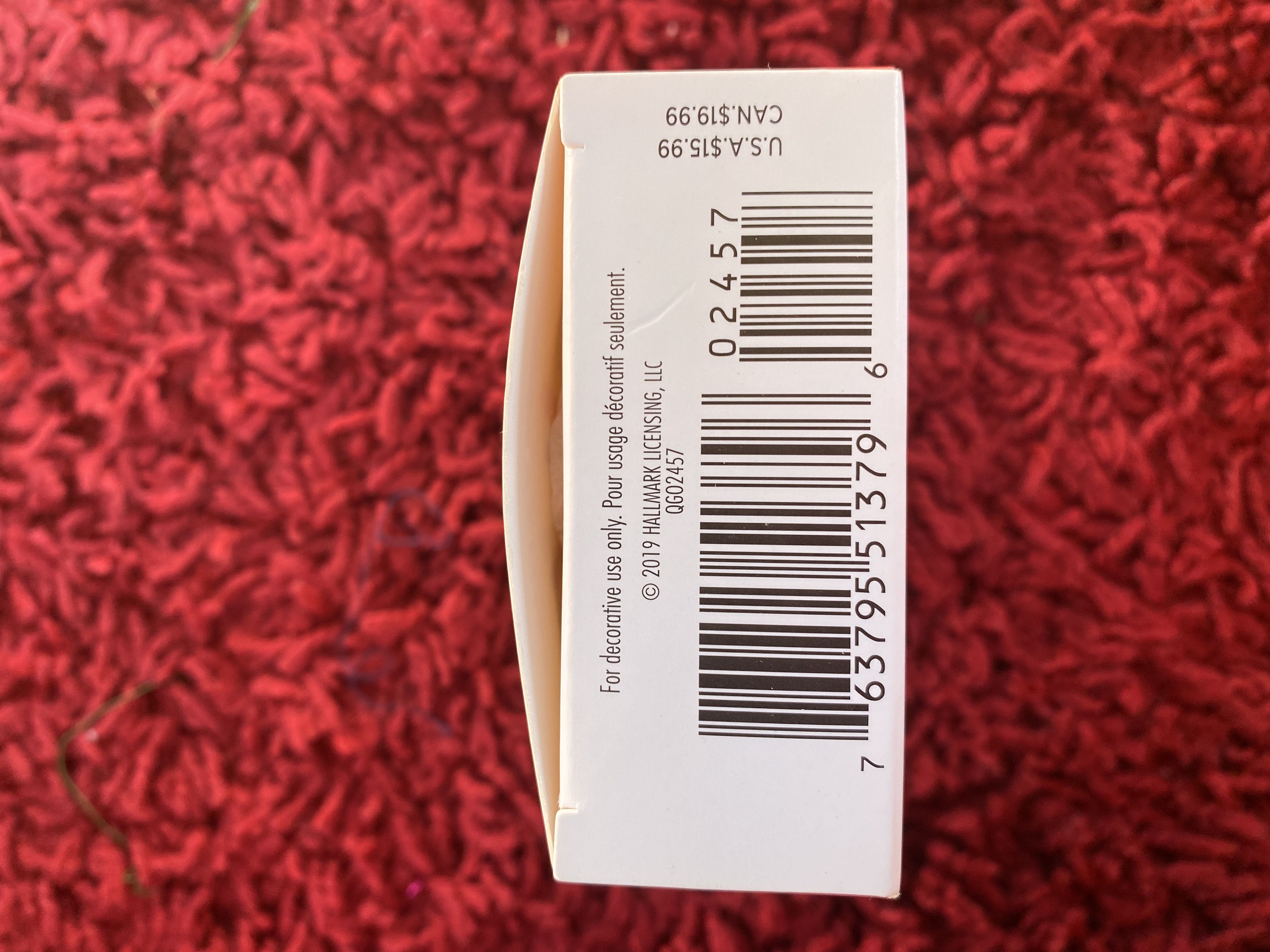 2019 That’s A Wrap - Abstract Reindeer (Wrapping Deer) ornament collectible [Barcode 763795513796] - Main Image 4