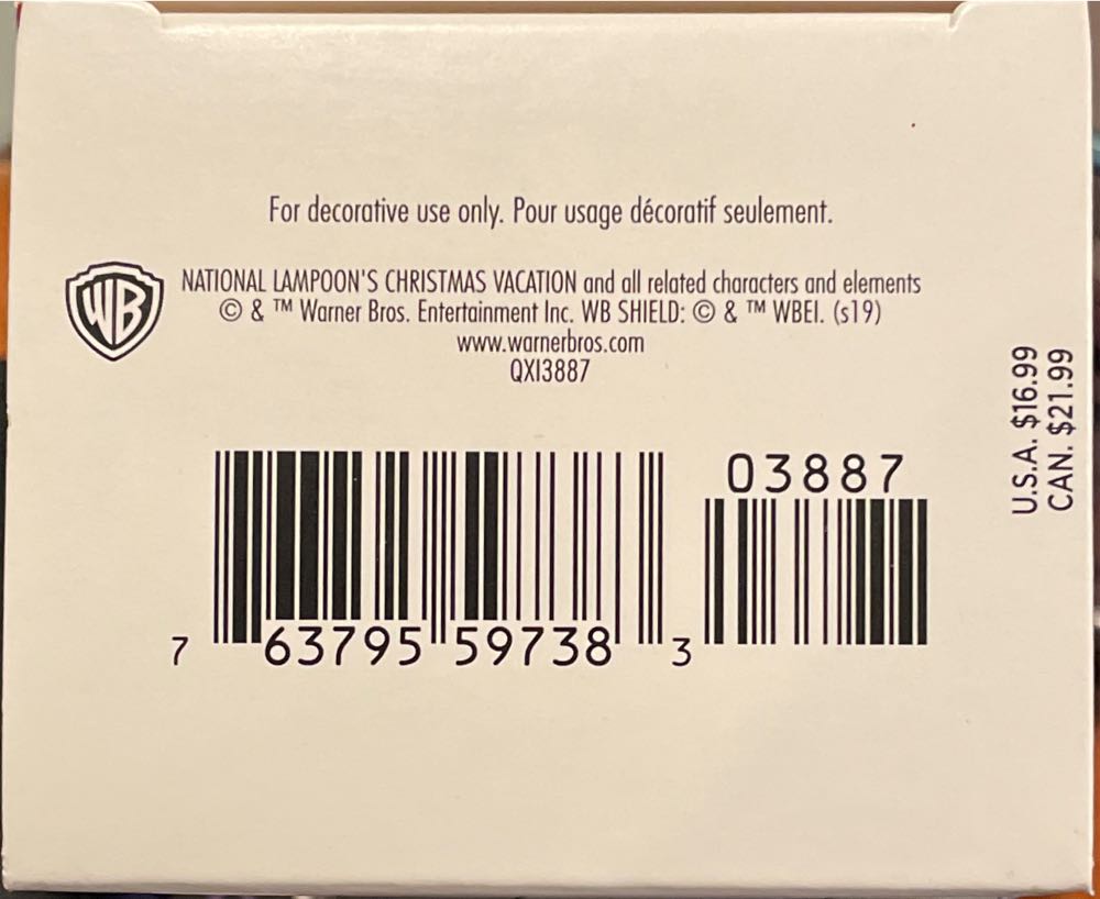 Christmas Vacation: Moose Mug - National Lampoon’s Christmas Vacation (Movies) ornament collectible [Barcode 763795597383] - Main Image 3