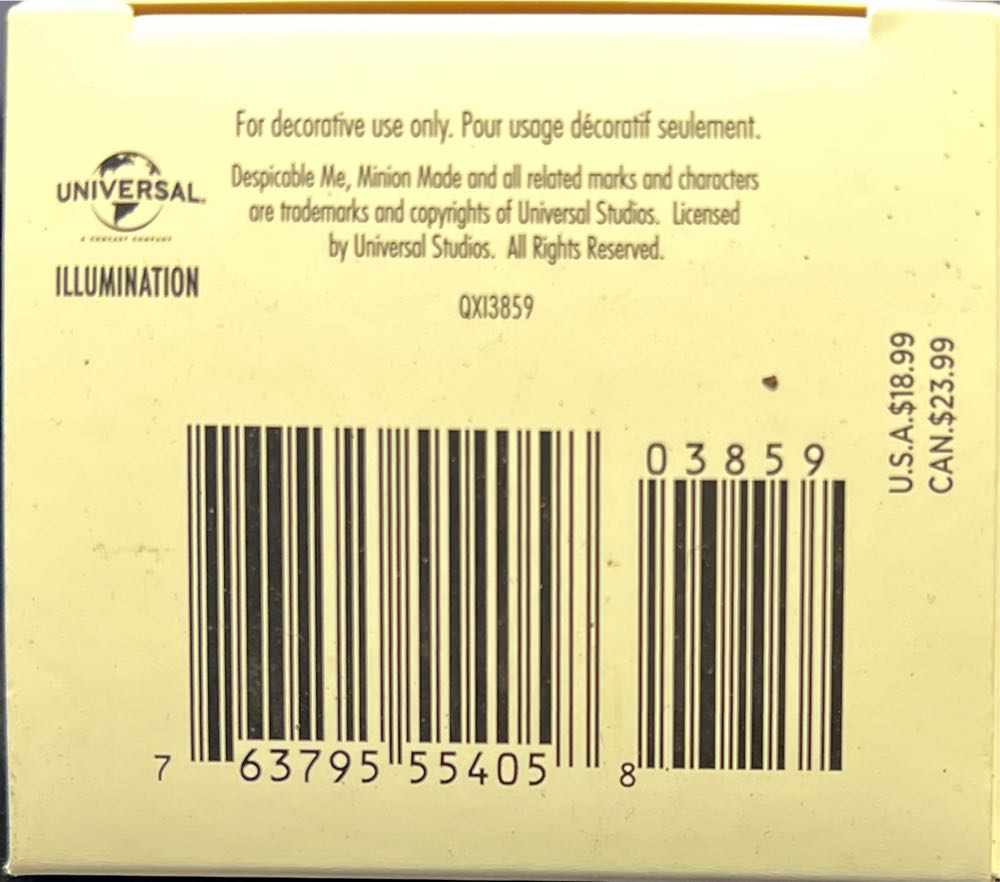 2019 Merry Minions - Movies (Despicable Me) ornament collectible [Barcode 763795554058] - Main Image 4