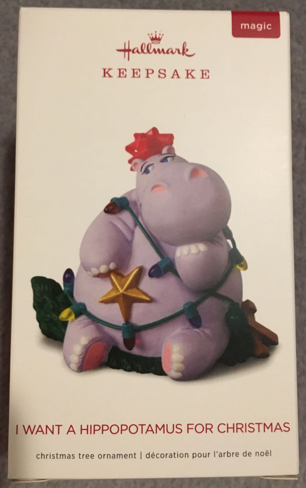 2018 I Want A Hippopotamus For Christmas - I Want A Hippopotamus For Christmas (I Want A Hippopotamus For Christmas) ornament collectible [Barcode 763795330379] - Main Image 1