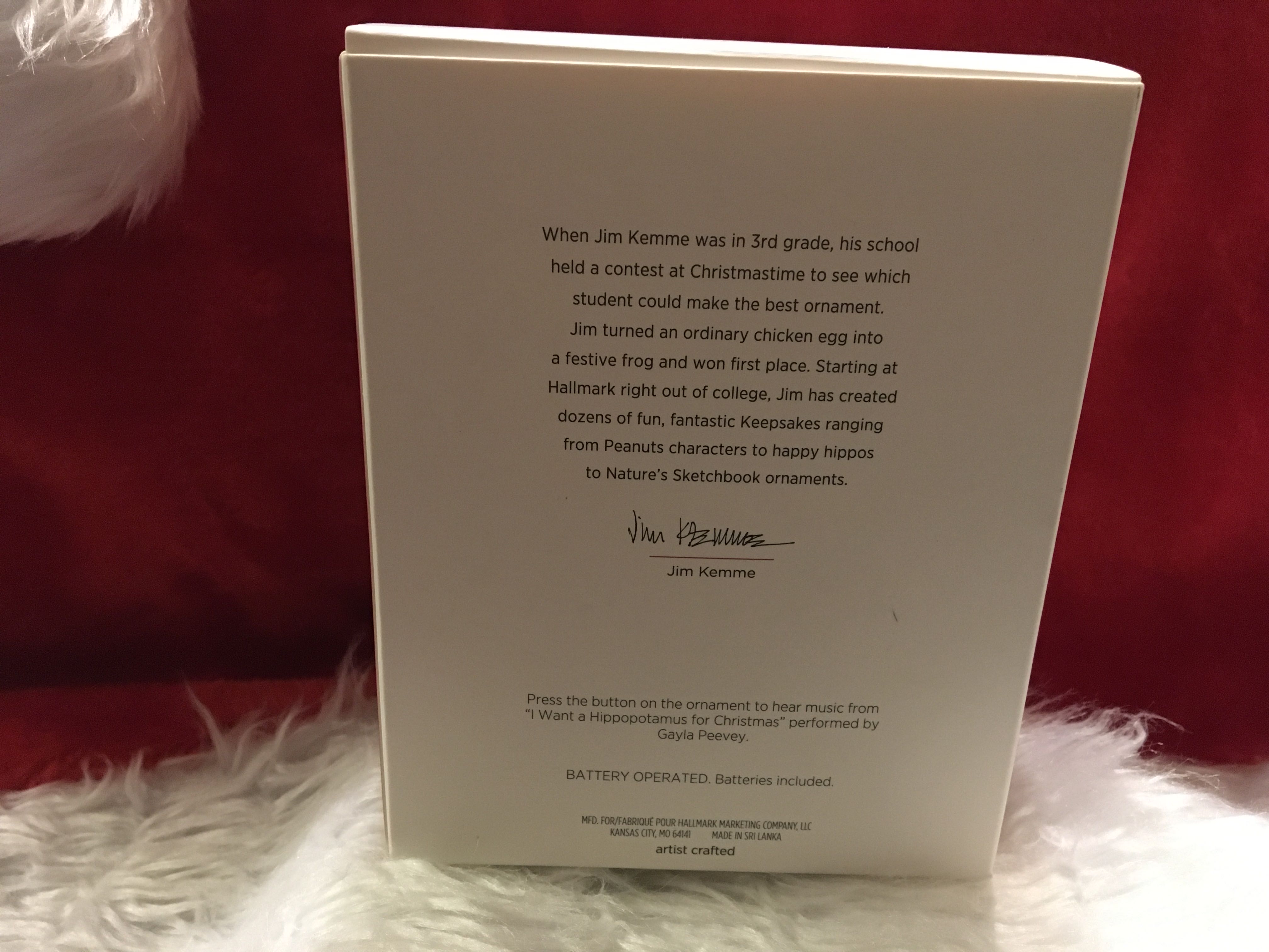 I Want A Hippopotamus For Christmas - I Want A Hippopotamus For Christmas (I Want A Hippopotamus For Christmas) ornament collectible [Barcode 763795469826] - Main Image 2