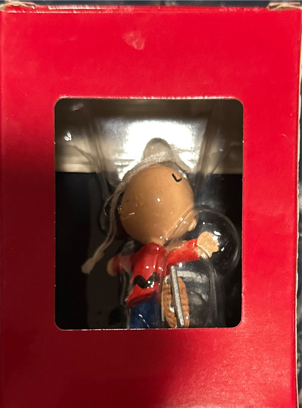 Charlie Brown Skating - Peanuts (Red Box) ornament collectible [Barcode 763795426775] - Main Image 2