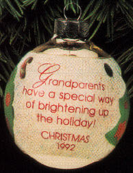 Grandparents - Grandparents ornament collectible [Barcode 070000027383] - Main Image 3