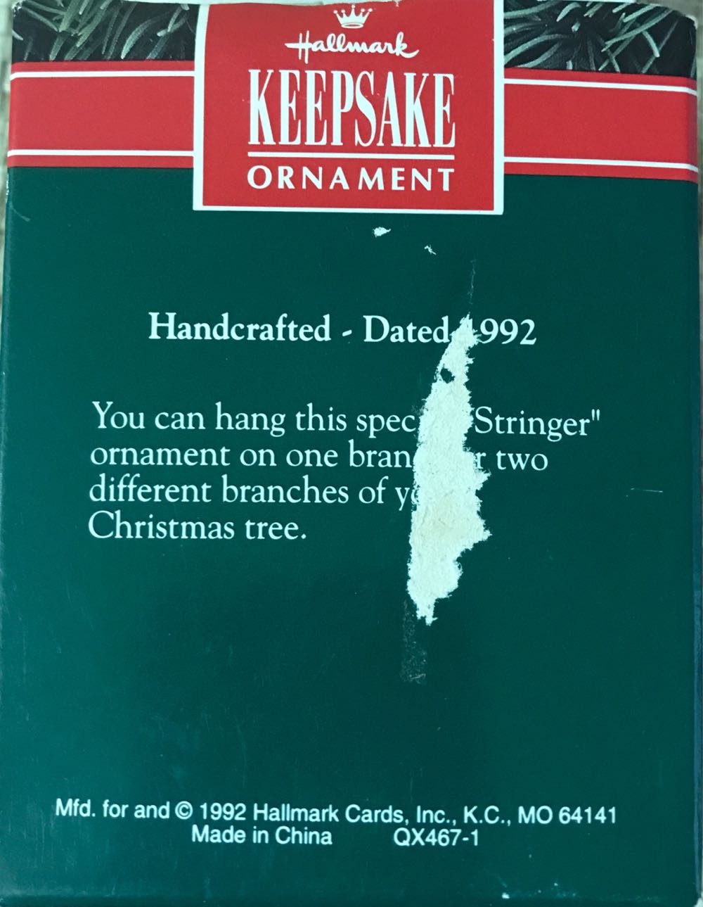 Mom and Dad  ornament collectible [Barcode 070000027451] - Main Image 2