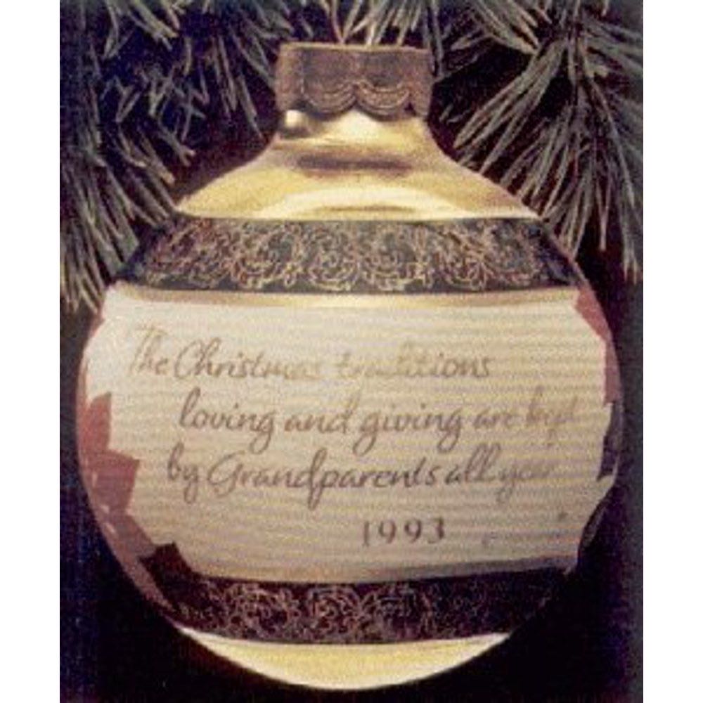 Grandparents - Grandparents ornament collectible [Barcode 015012032307] - Main Image 3