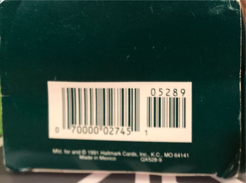 Friends Are Fun - Keepsake Ornament (Rabbits, Teeter-totter) ornament collectible [Barcode 070000027451] - Main Image 3