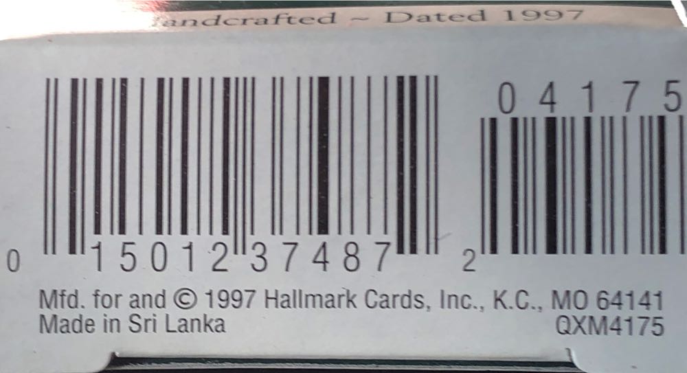 Noel R.R. #9 - Candy Car - Noel R. R. Miniature (Miniature Railroad) ornament collectible [Barcode 015012374872] - Main Image 3