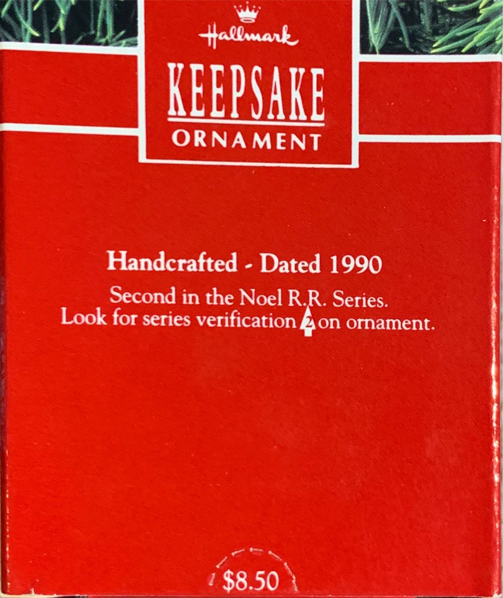 Noel R.R. #2 - Coal Car - Noel R. R. Miniature (Miniature Railroad) ornament collectible [Barcode 070000027680] - Main Image 2