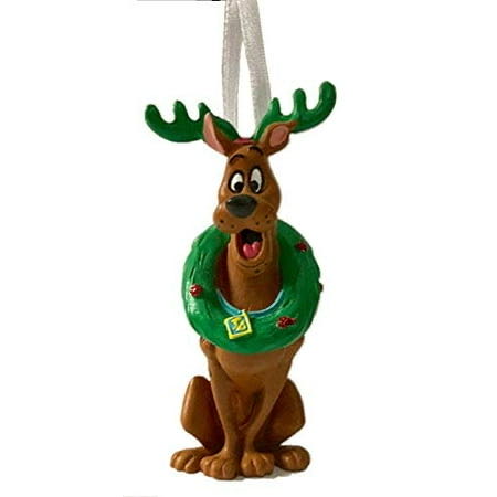 Scooby-Doo Reindeer with Wreath - Scooby-Doo (Scooby-Doo!) ornament collectible [Barcode 763795426713] - Main Image 3