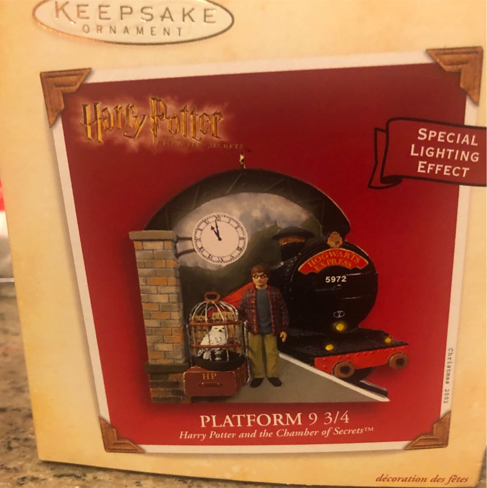 Platform 9 3/4 - Movies And Television (Harry Potter) ornament collectible [Barcode 015012776089] - Main Image 2