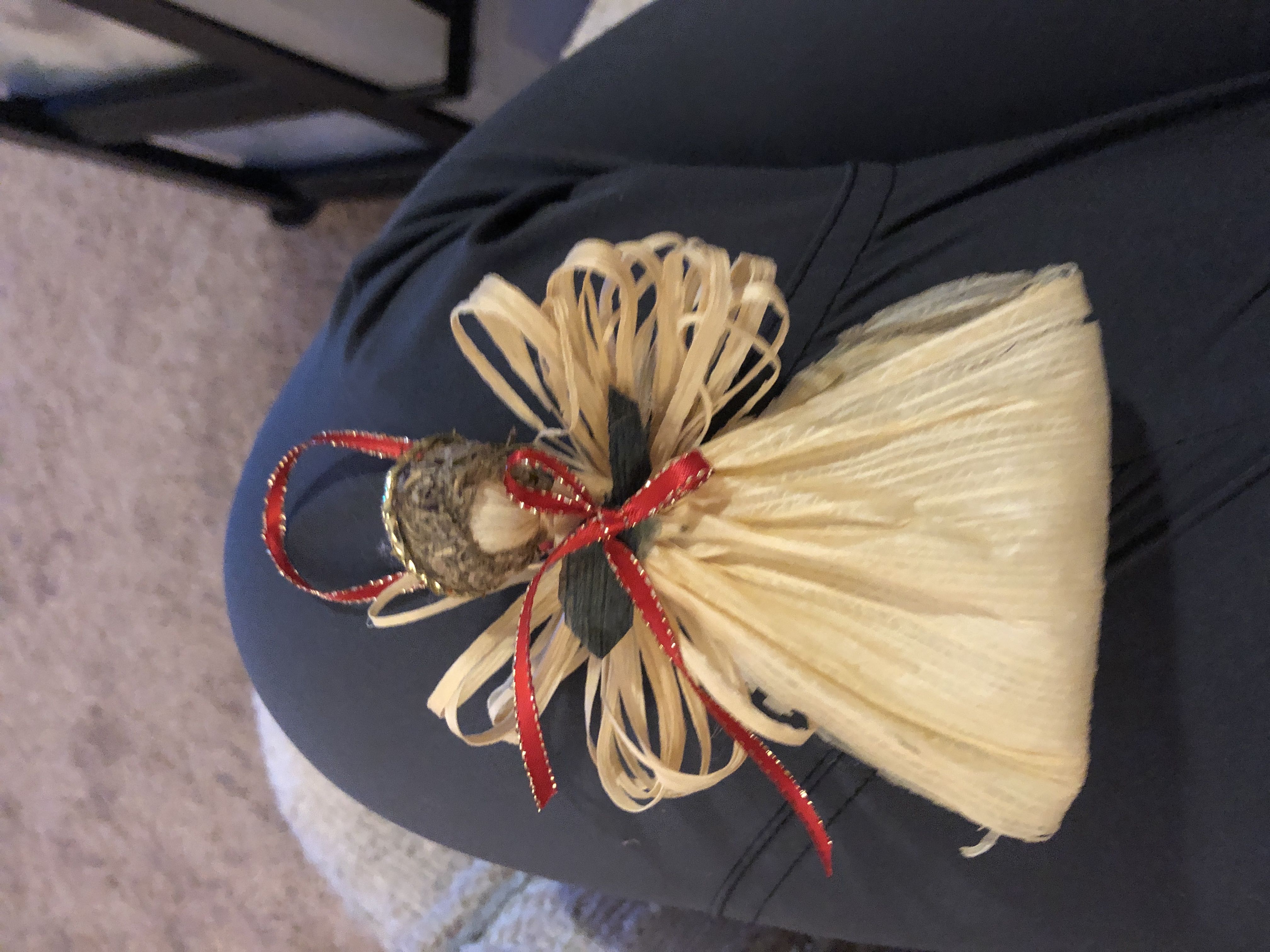 Corn Husk Angel  ornament collectible - Main Image 2