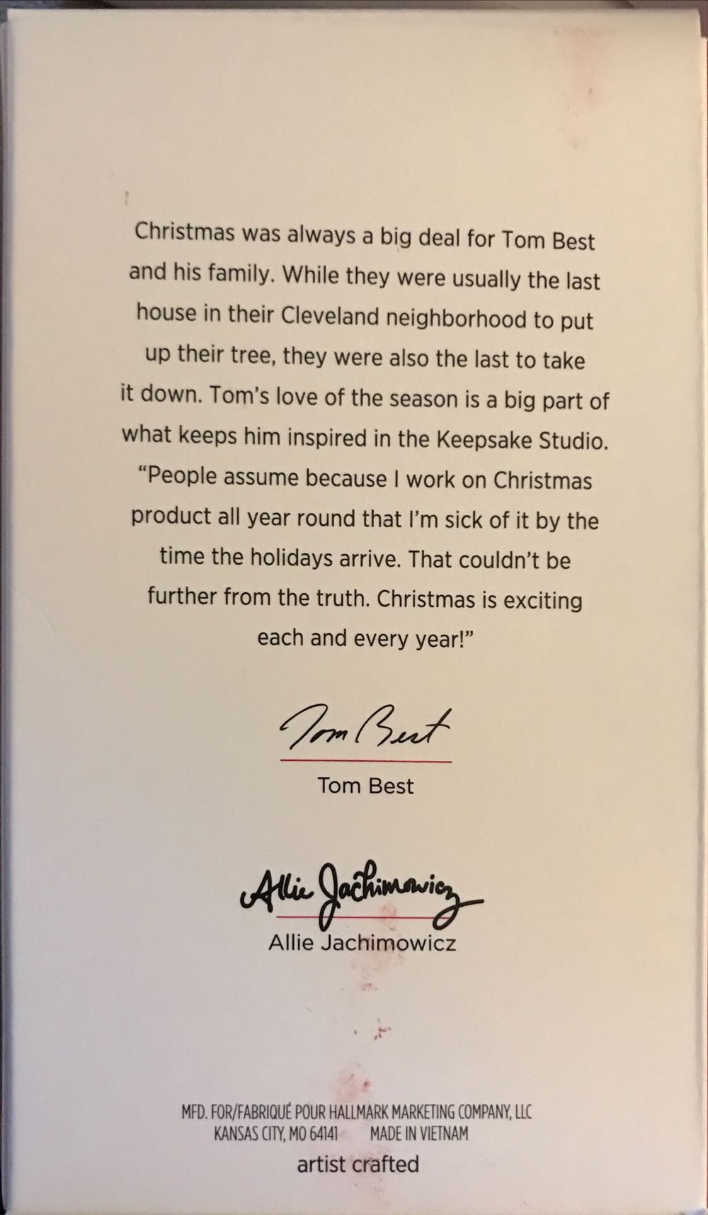 Reinbeer - Beer (Beer) ornament collectible [Barcode 763795479801] - Main Image 2