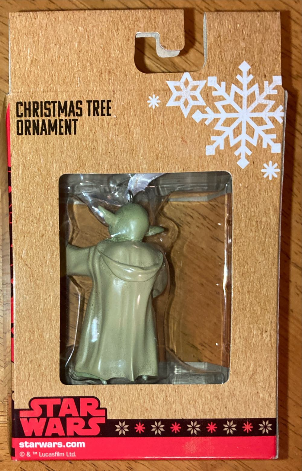 Yoda - Star Wars: A New Hope (Star Wars) ornament collectible [Barcode 763795604265] - Main Image 2