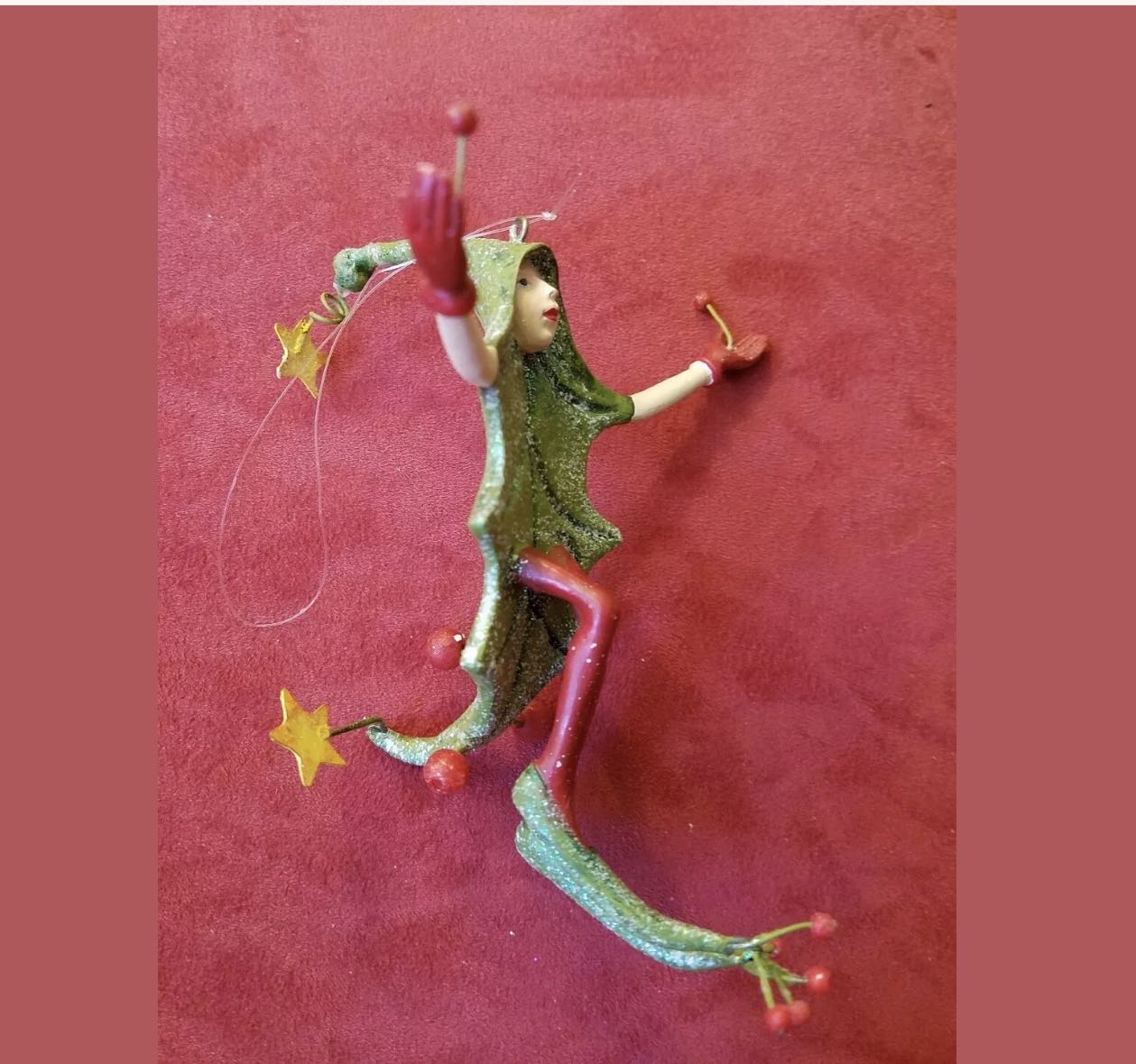 Kriklees Holly  Man  ornament collectible - Main Image 2