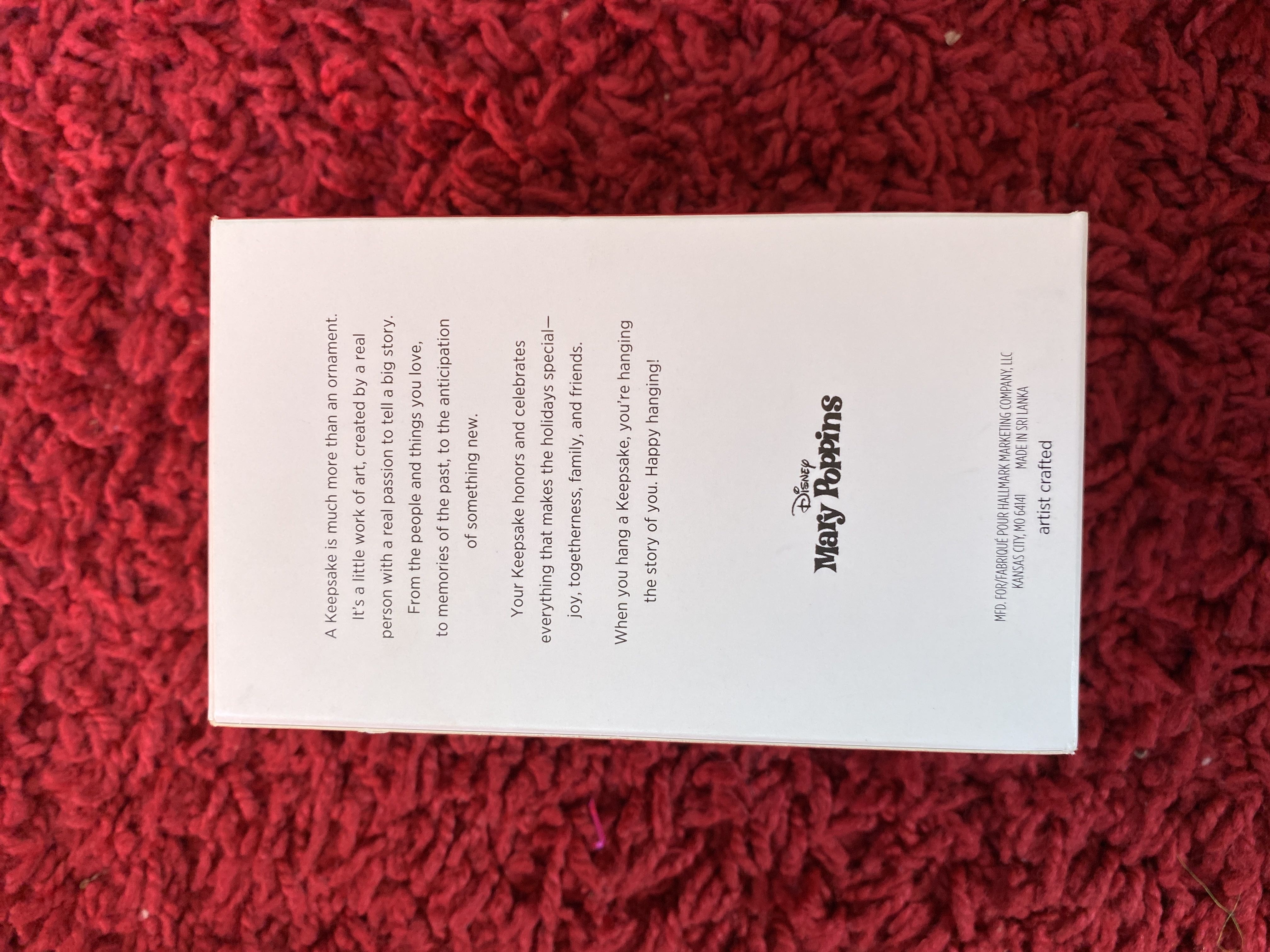 The Perfect Nanny - Disney Mary Poppins (Disney) ornament collectible [Barcode 763795404858] - Main Image 3