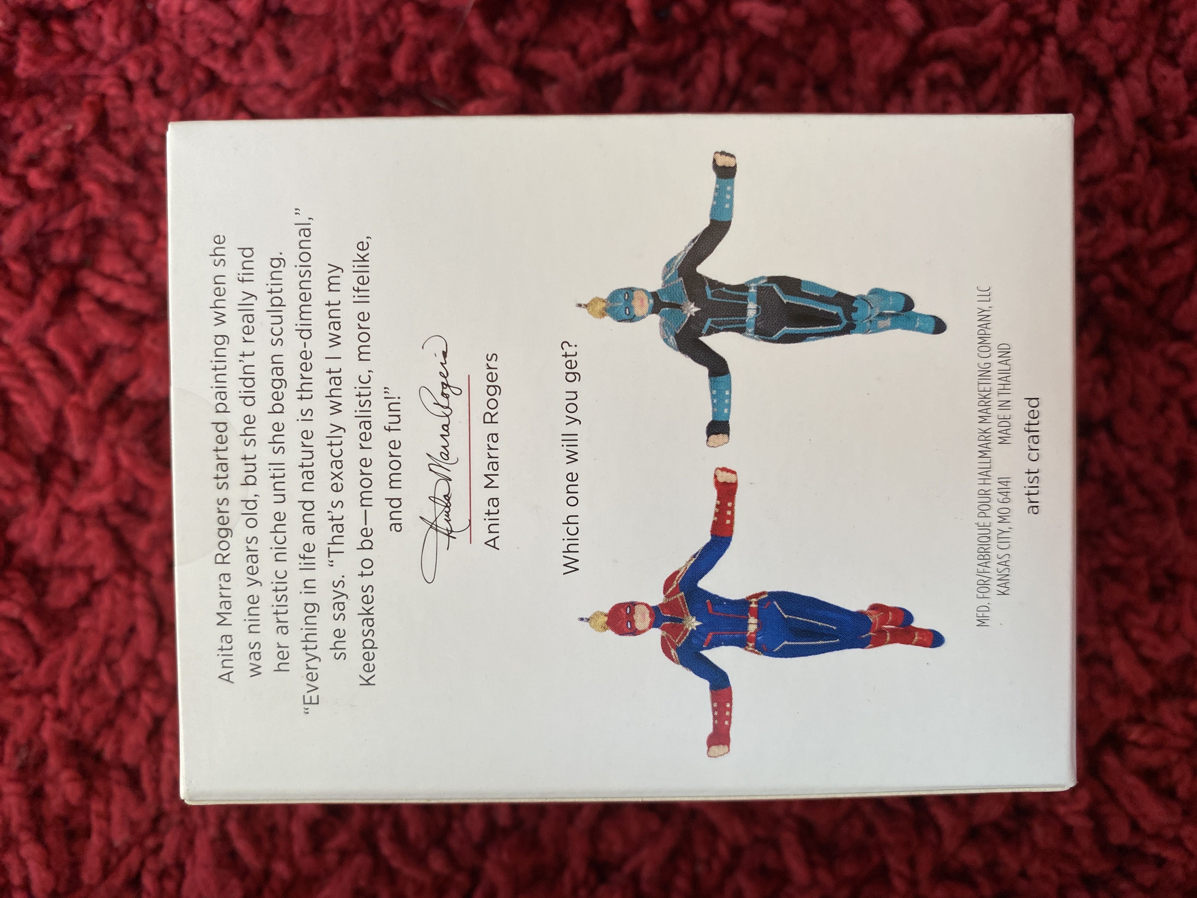 Captain Marvel Mystery Box - Captain Marvel (Movies & Television) ornament collectible [Barcode 763795480203] - Main Image 3