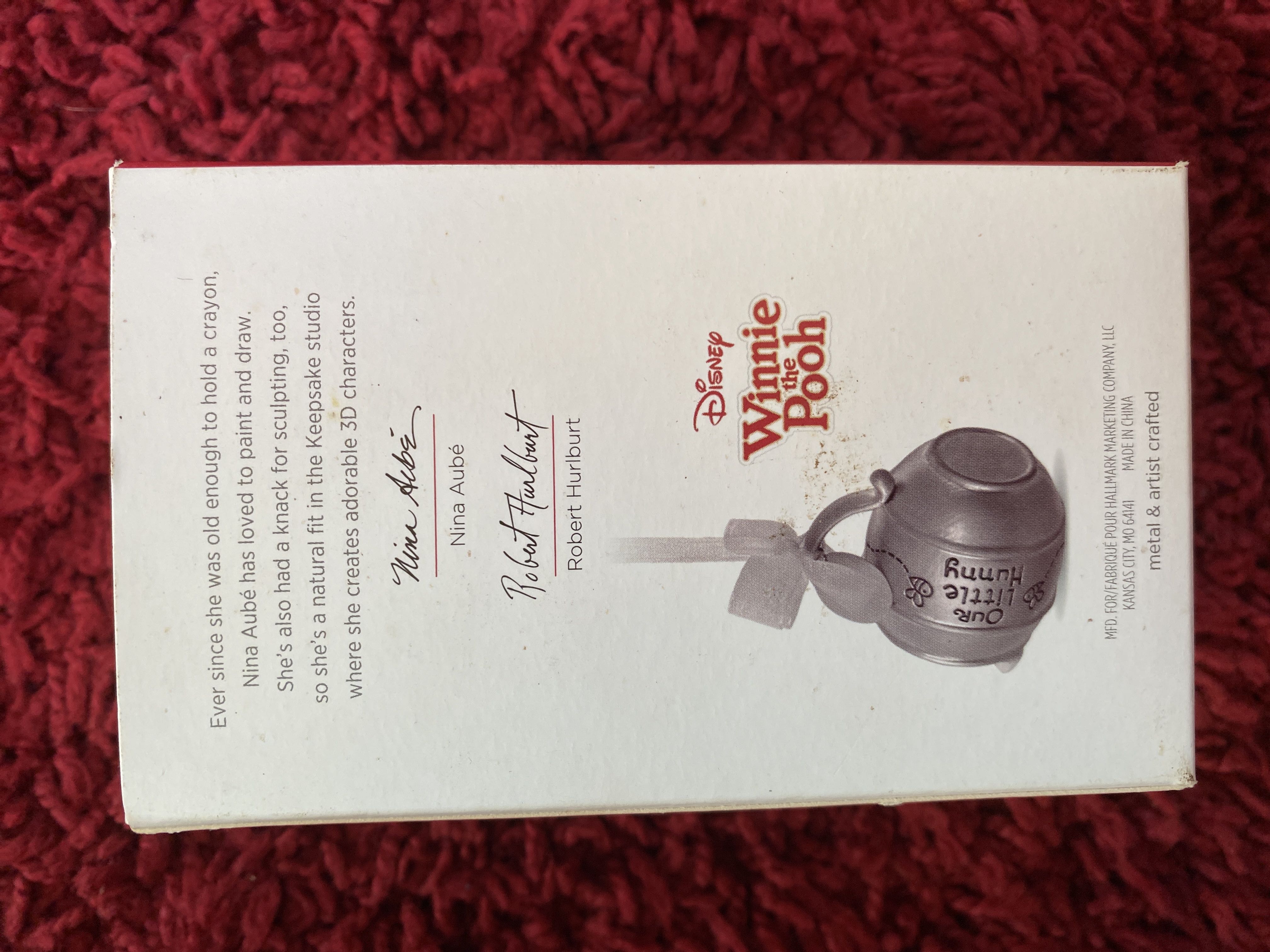 Baby’s First Christmas - Disney (Winnie-the-Pooh) ornament collectible [Barcode 763795296132] - Main Image 3