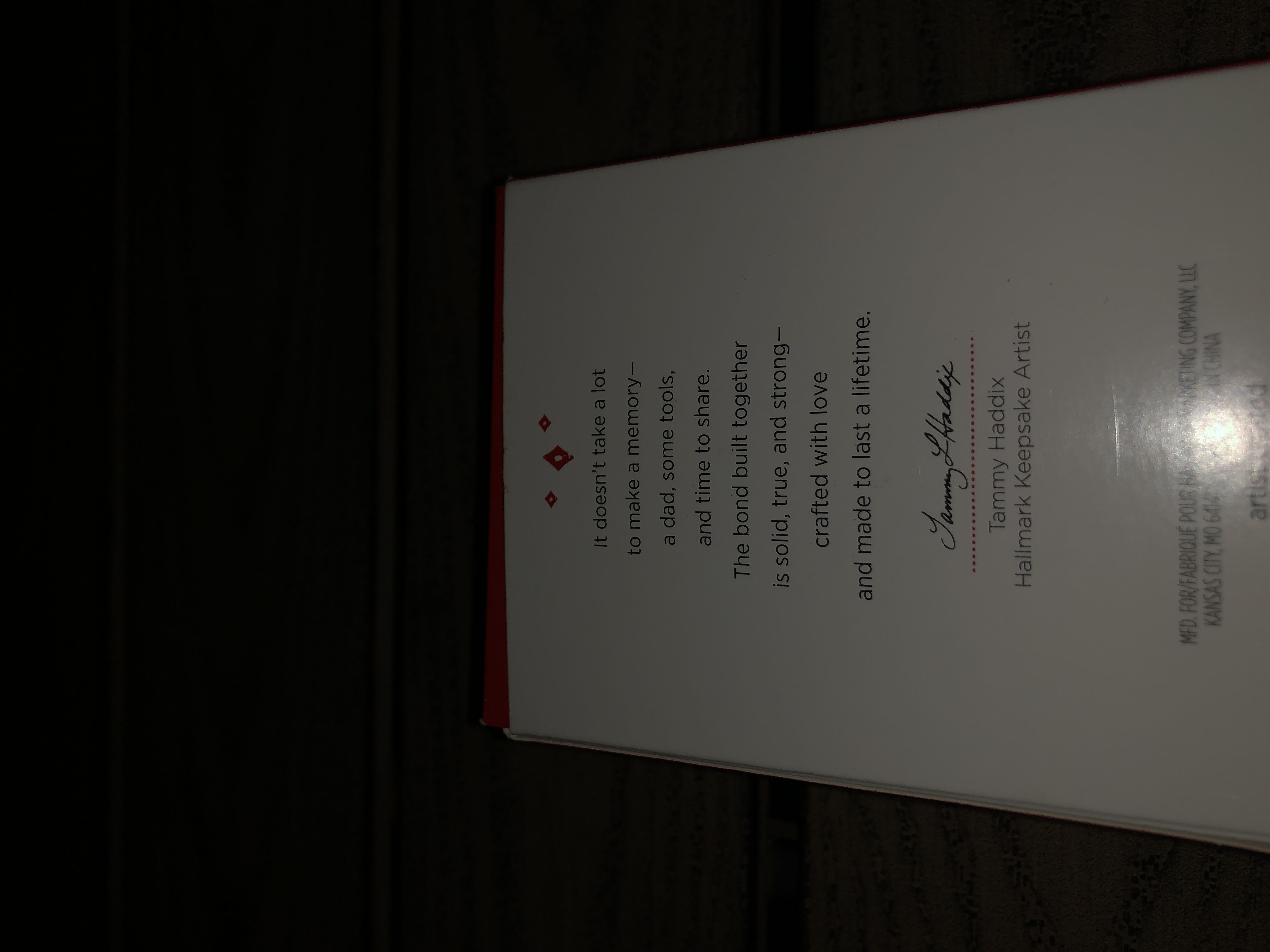 Building Memories - Father/Son ornament collectible [Barcode 763795945955] - Main Image 3