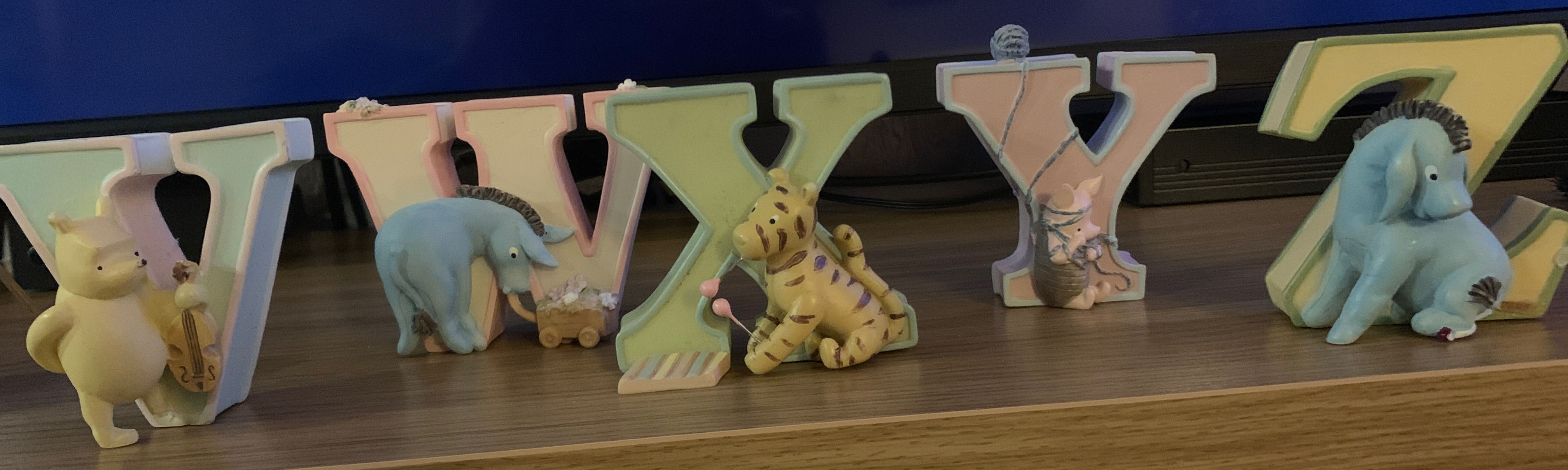 Winnie The Pooh Alphabet - Alphabet Letters (Winnie the Pooh) ornament collectible - Main Image 3