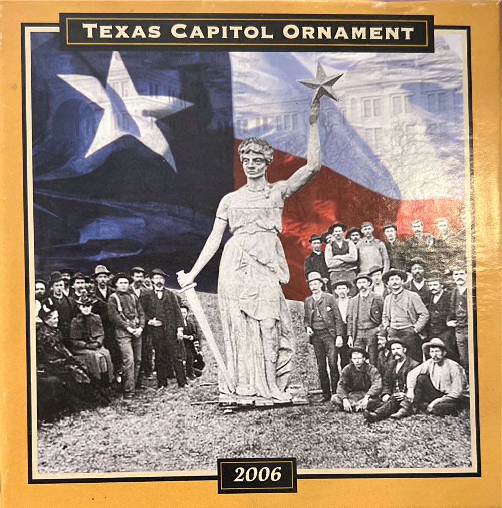 Texas Capitol Ornament  ornament collectible - Main Image 1