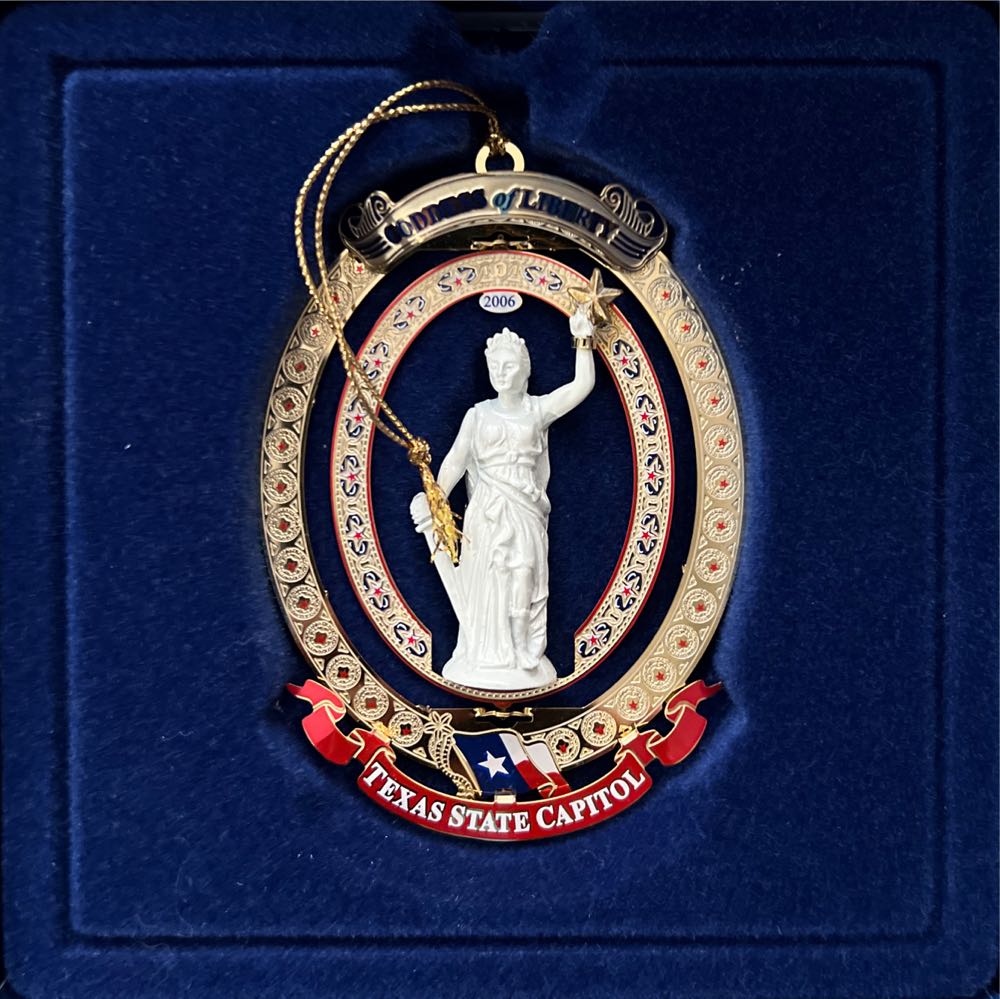 Texas Capitol Ornament  ornament collectible - Main Image 3
