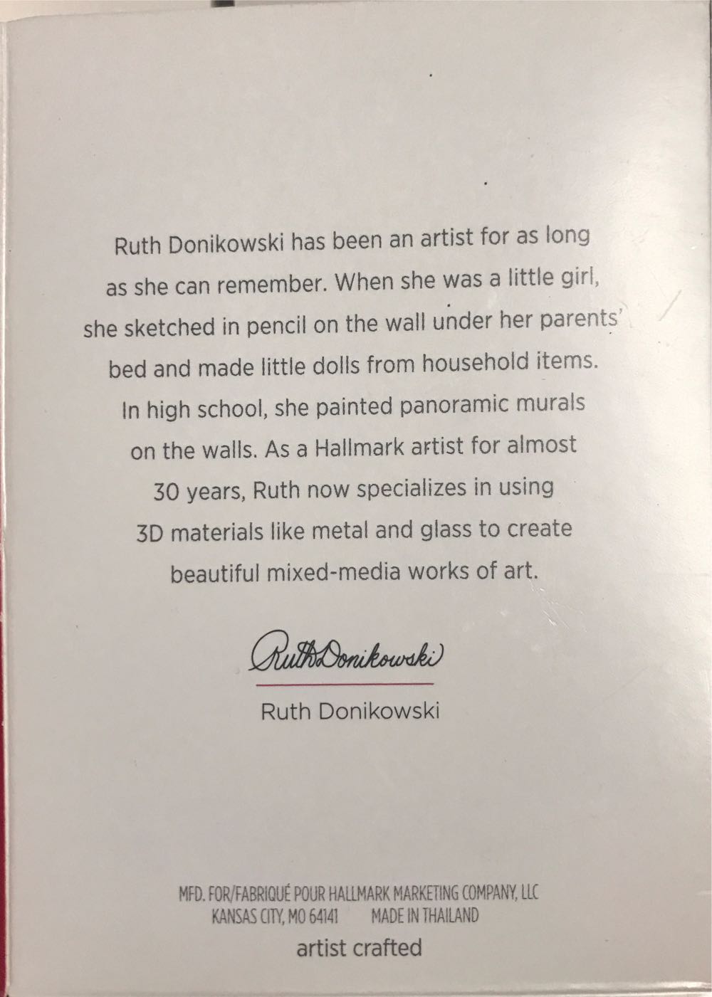 Heirloom Angels #3 (2018) - Heirloom Angels (Heirloom Angels) ornament collectible [Barcode 763795300303] - Main Image 3