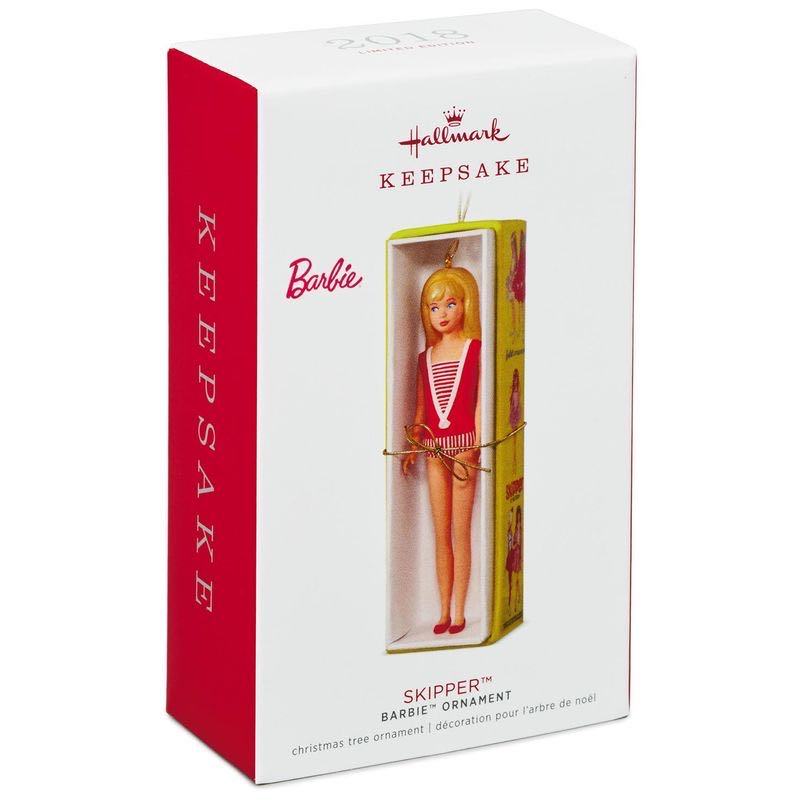 Skipper - Barbie in Box (Barbie) ornament collectible [Barcode 763795284627] - Main Image 3