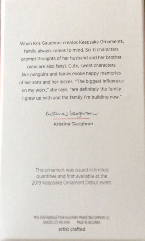 Batman: Batgirl 2019 Ornament - Batman Classic TV Series (Batgirl) ornament collectible [Barcode 763795409693] - Main Image 2