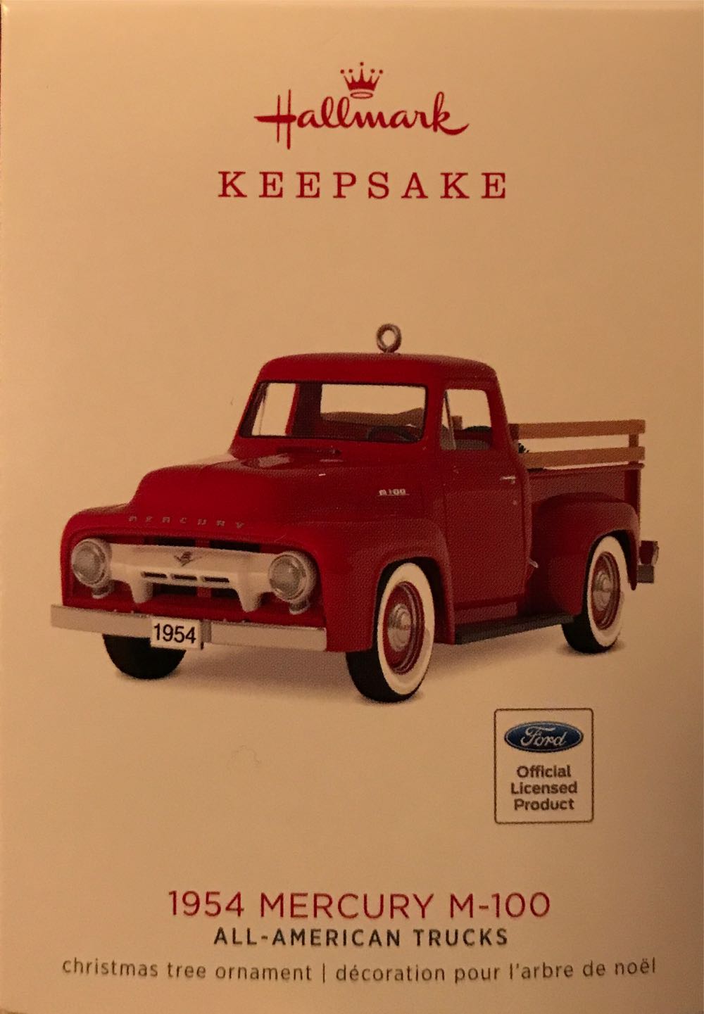 All American Trucks #24 1954 Mercury M100 - All-American Trucks (Vehicles) ornament collectible [Barcode 763795344246] - Main Image 3