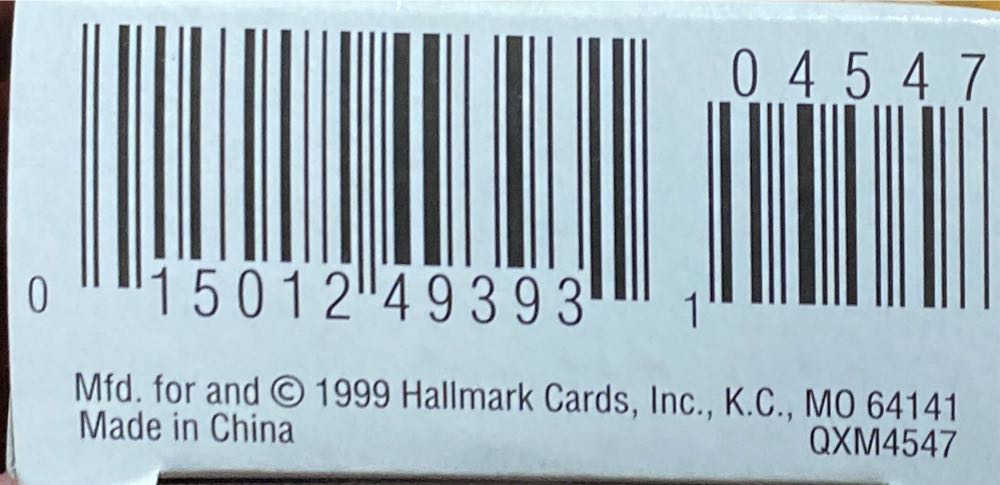 Miniature Holiday Flurries #1 - Snowman (Miniature Collector’s Series) ornament collectible [Barcode 015012493931] - Main Image 4