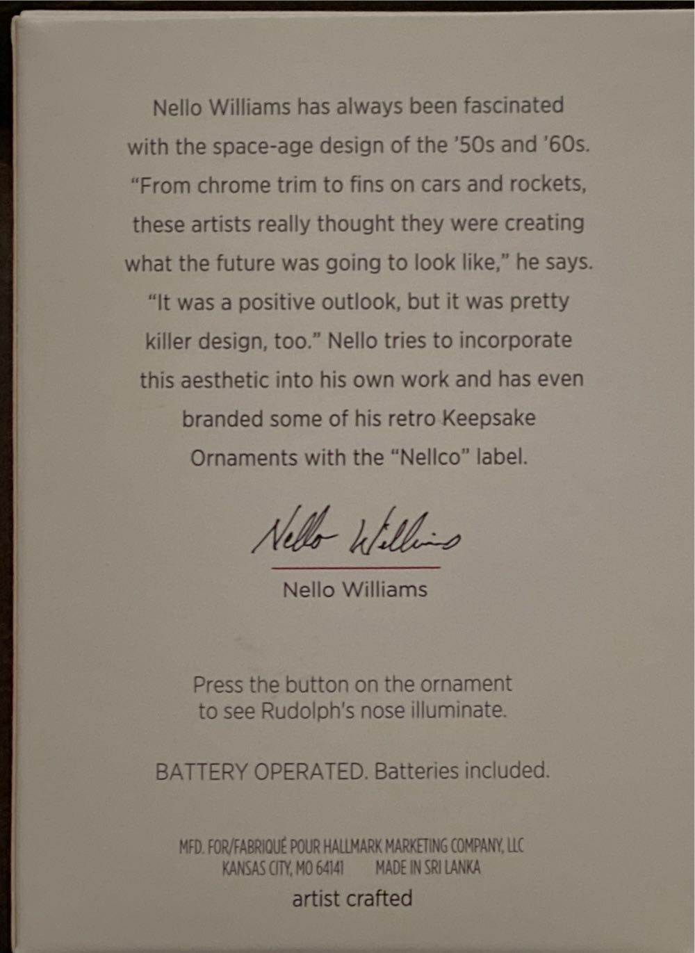 Rudolph And Clarice - Amy (Movies & TV) ornament collectible [Barcode 763795467129] - Main Image 2