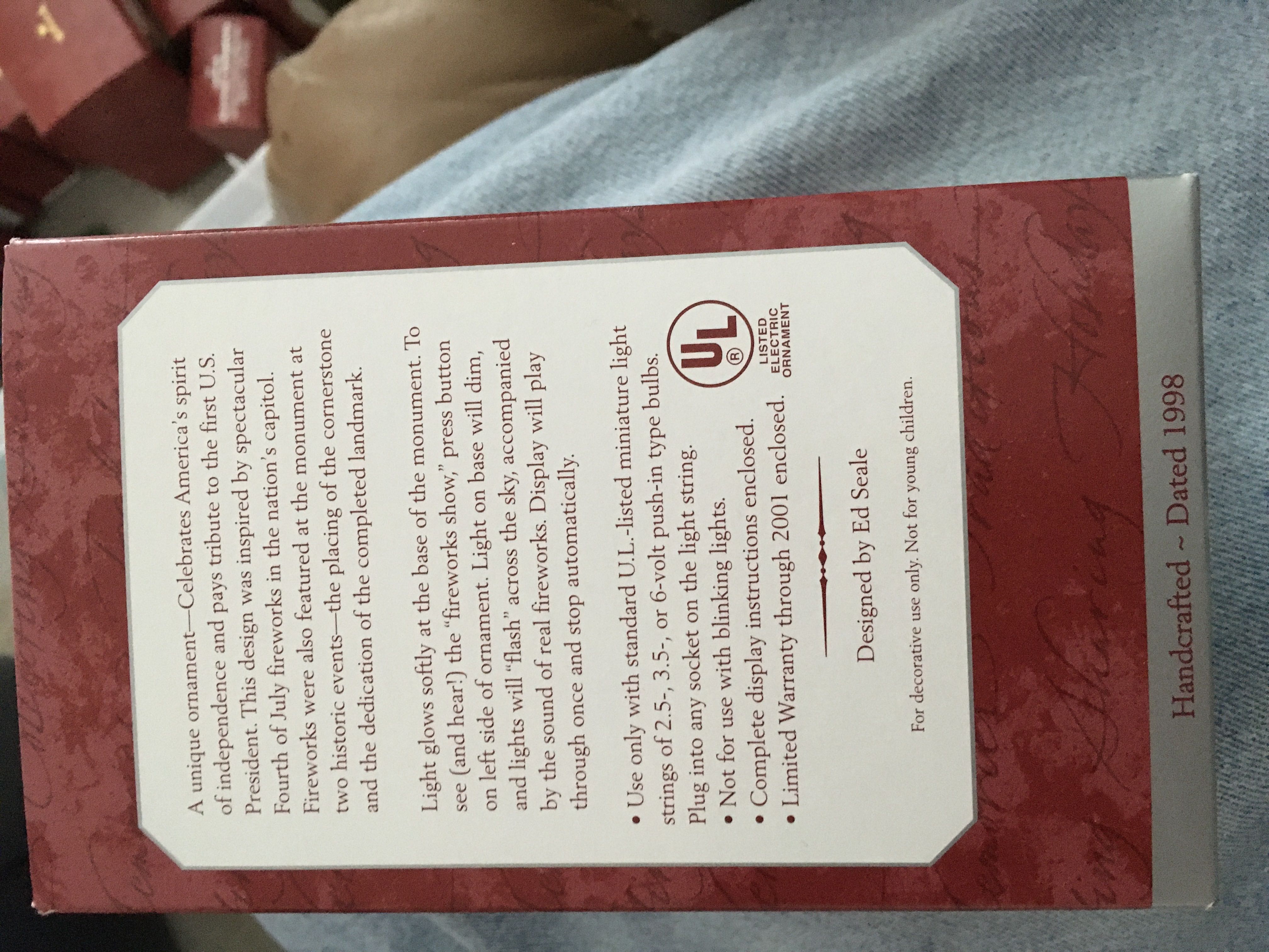 Snow Blossom  (Angel) ornament collectible [Barcode 015012579741] - Main Image 2