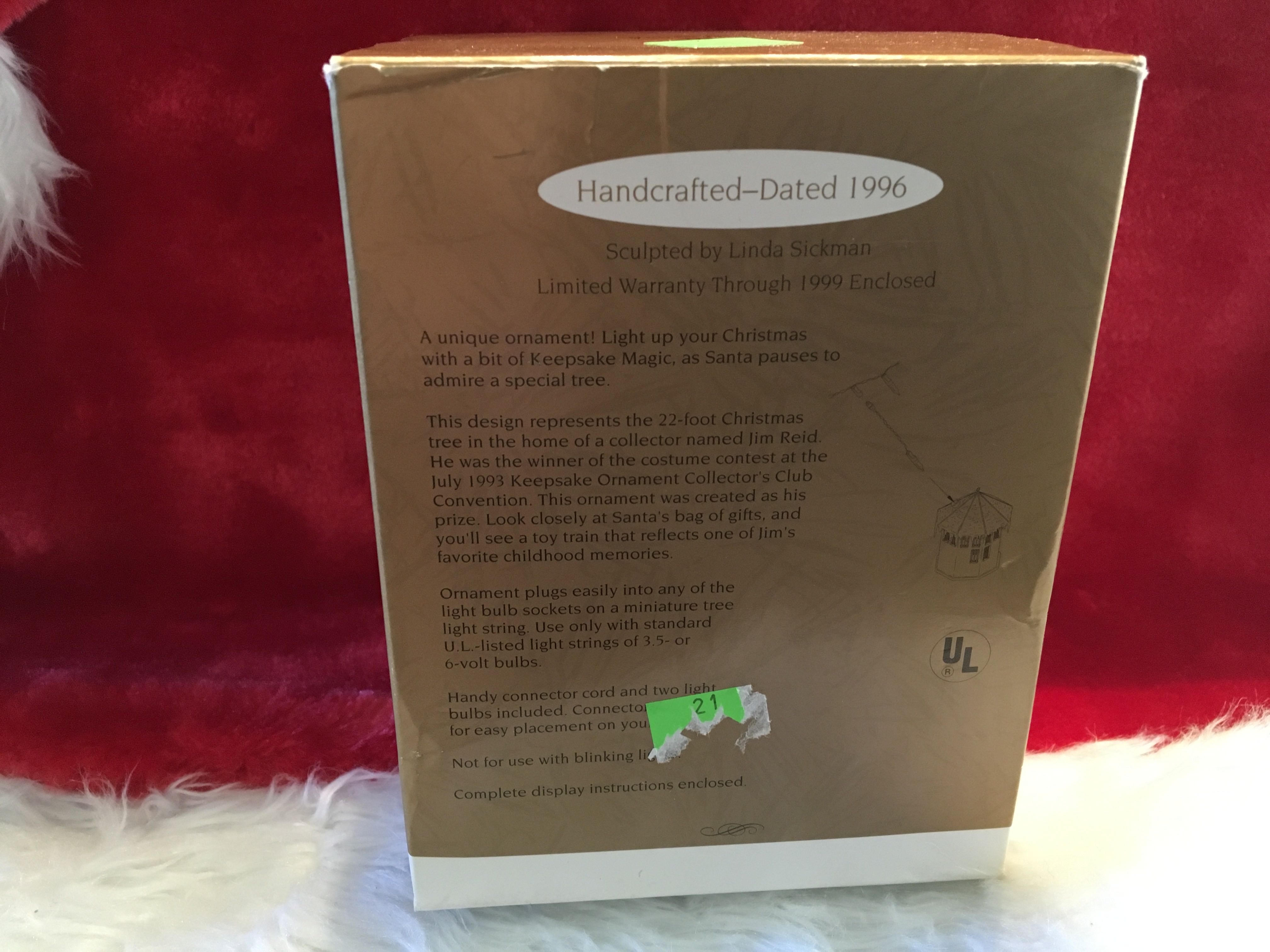 Treasured Memories - MAGIC: Light (Keepsake Ornament) ornament collectible [Barcode 015012279597] - Main Image 2