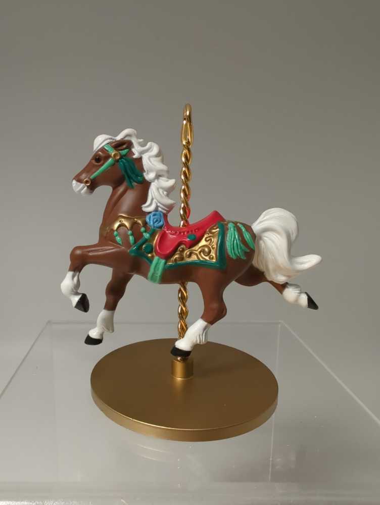 CH#3 - “Star” - Carousel Horses (Carousel Horse) ornament collectible [Barcode 070000022838] - Main Image 3