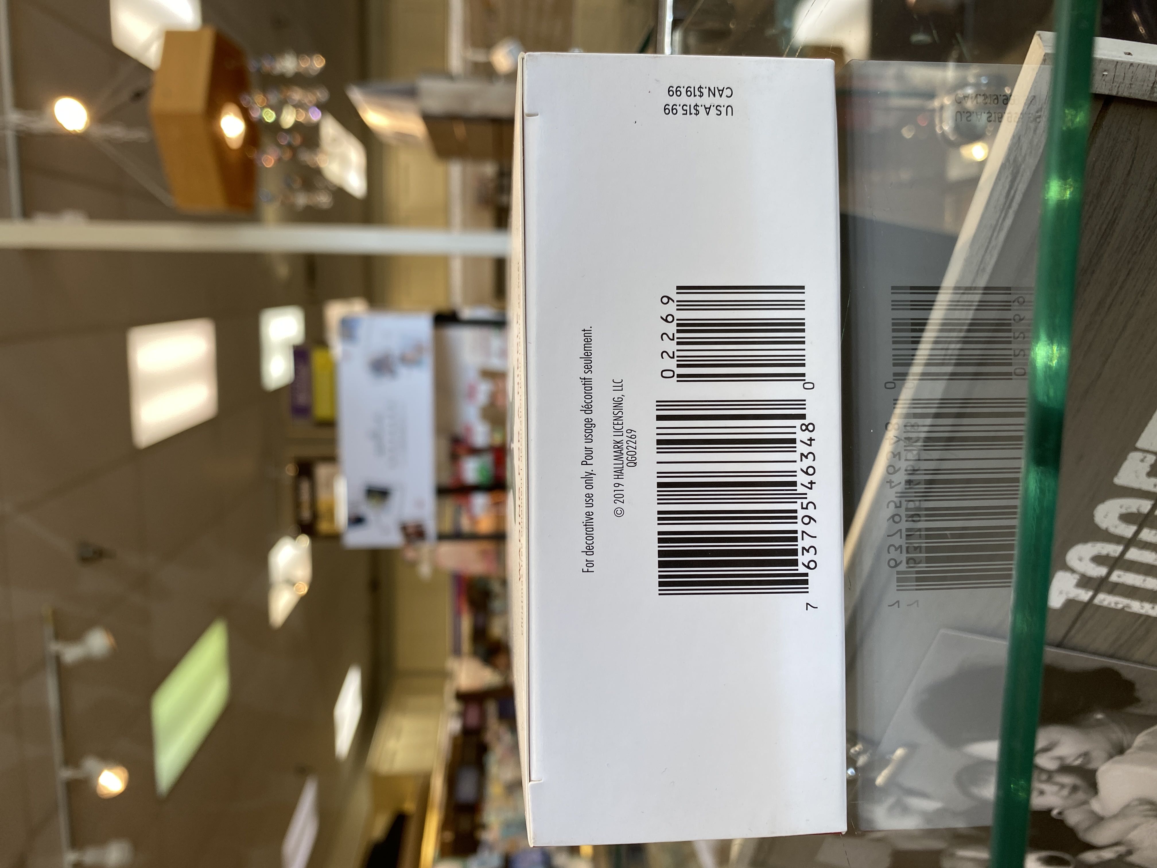 Wading For A Nibble - Fishing ornament collectible [Barcode 763795463480] - Main Image 2