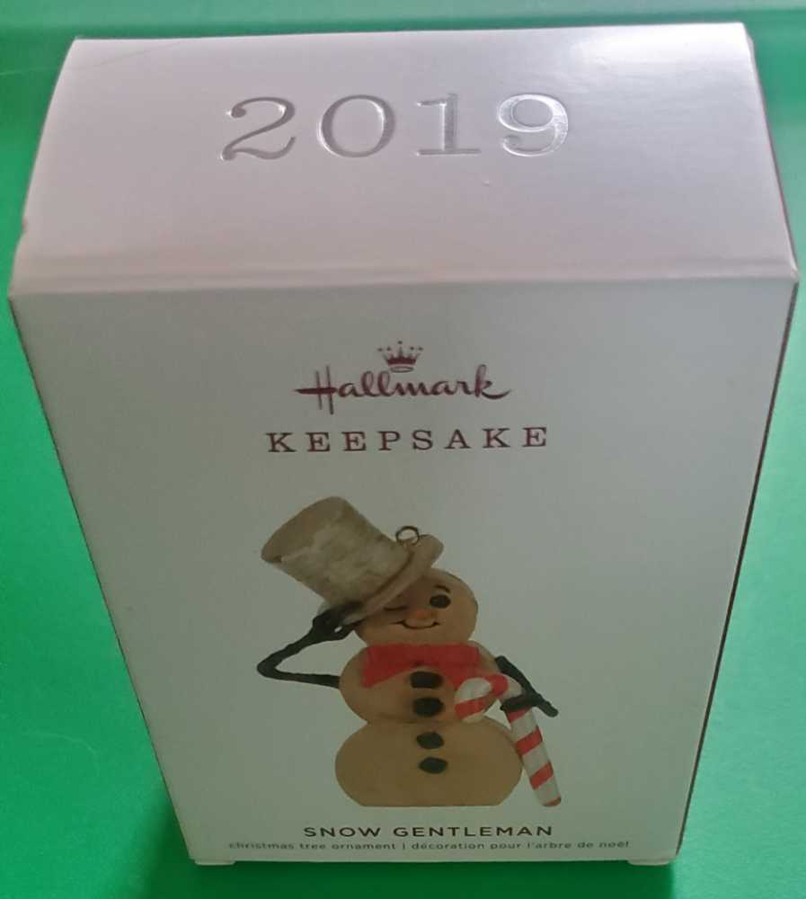 Snow Gentleman 2019 - Birchwood (Birchwood) ornament collectible [Barcode 763795489244] - Main Image 3
