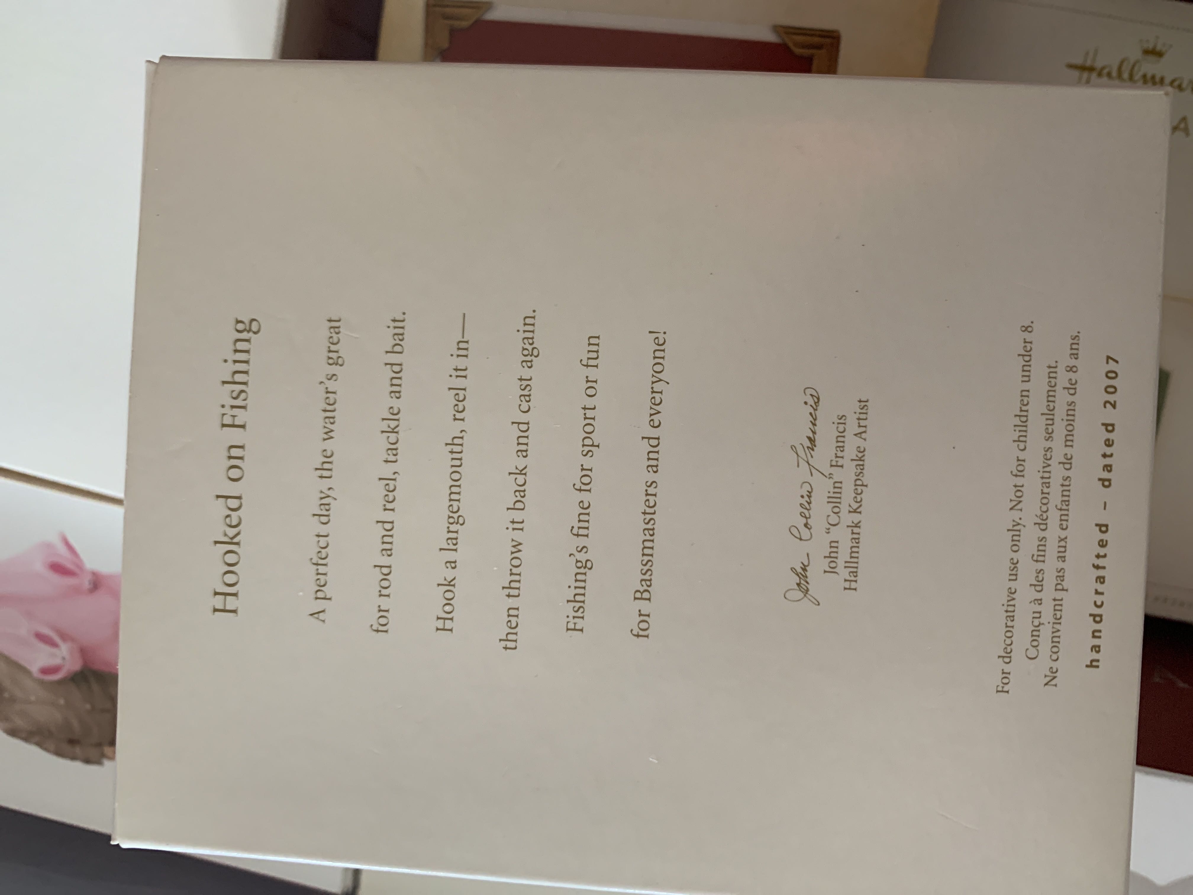 Hooked On Fishing - Fishing (Fishing) ornament collectible [Barcode 015012993226] - Main Image 2