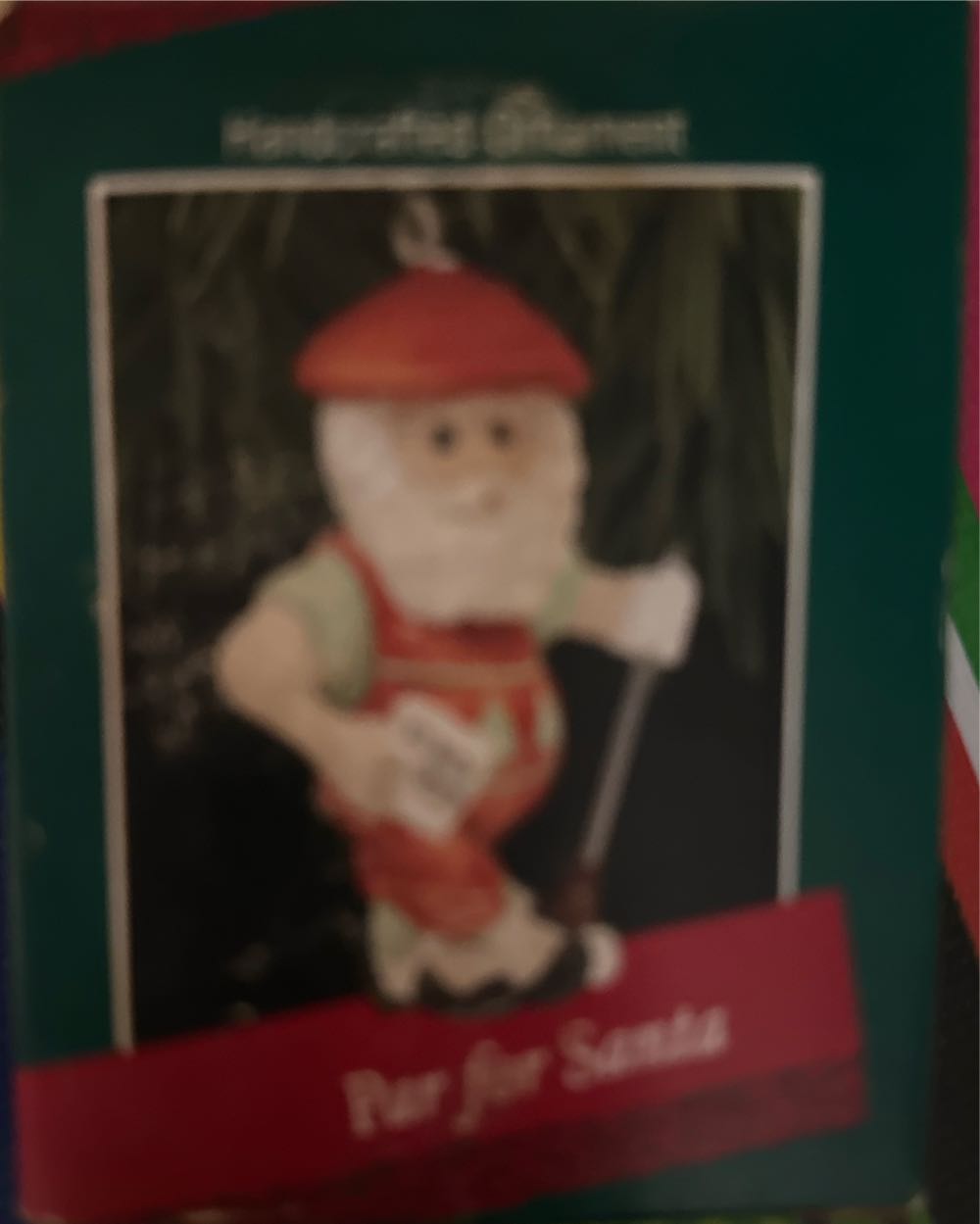 Par For Santa - Santa (Santa) ornament collectible - Main Image 2