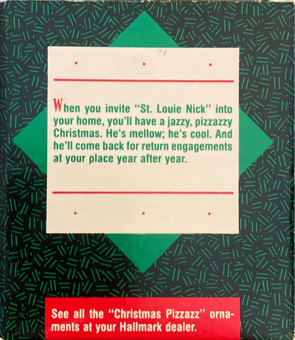 St. Louie Nick - Christmas Pizzazz Collection (Santa Claus) ornament collectible - Main Image 2