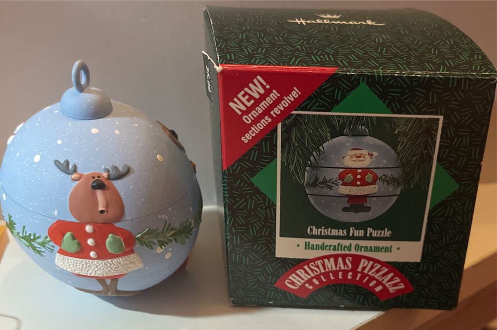 Christmas Fun Puzzle ornament collectible - Main Image 4