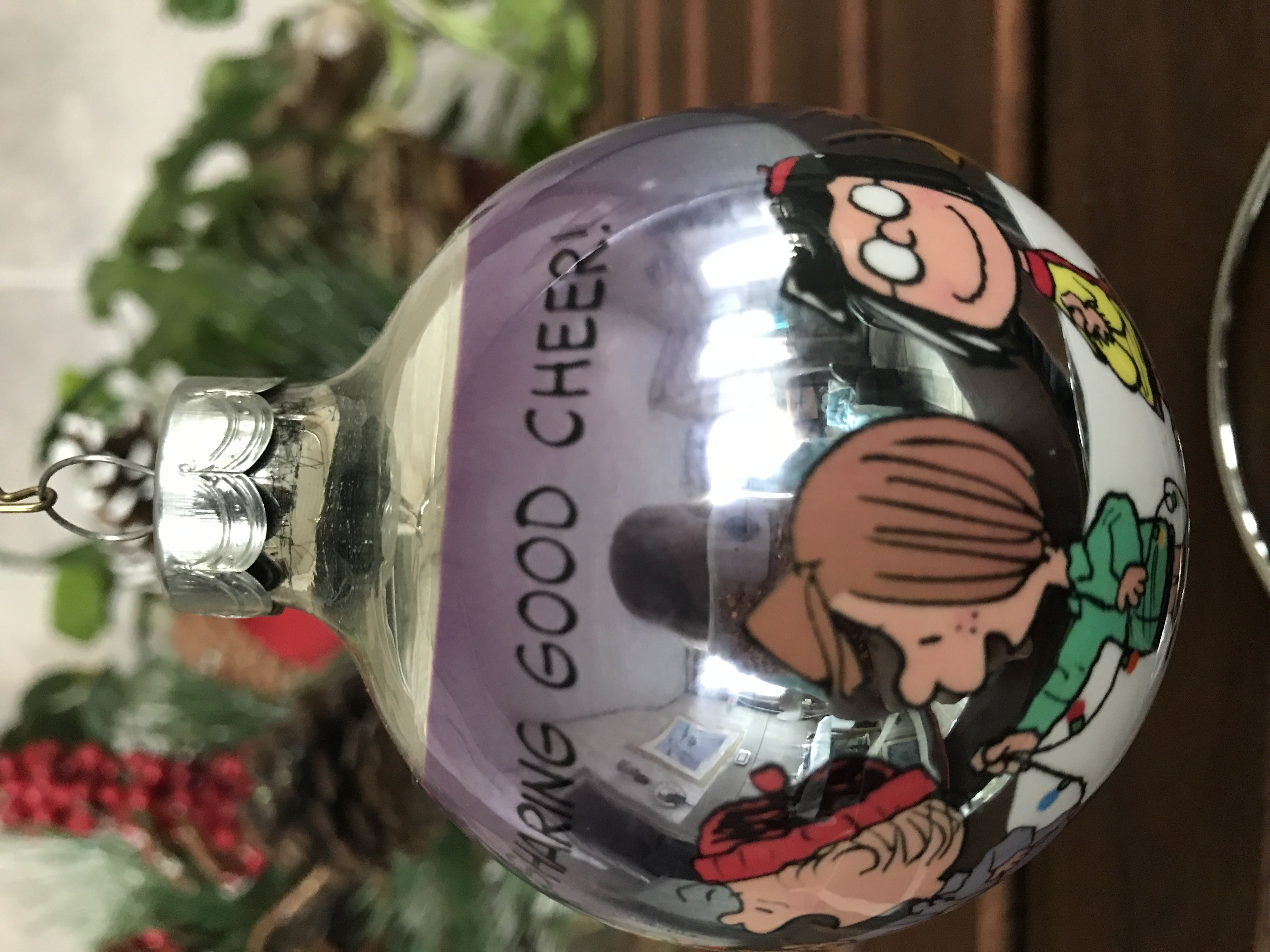 Peanuts Ornament Ball 1991  (Peanuts) ornament collectible - Main Image 2