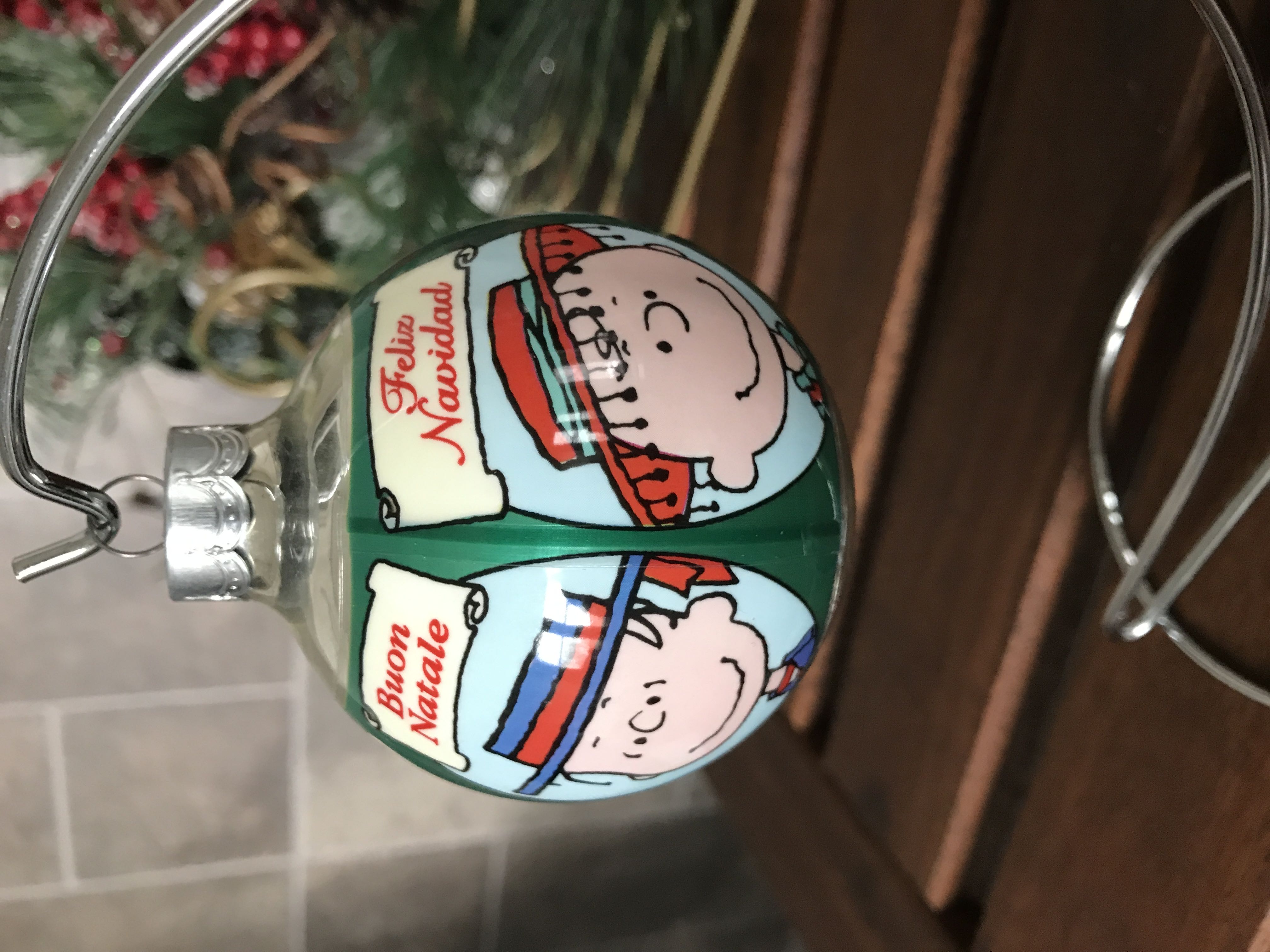 Peanuts Ornament Ball 1993  (Peanuts) ornament collectible - Main Image 2