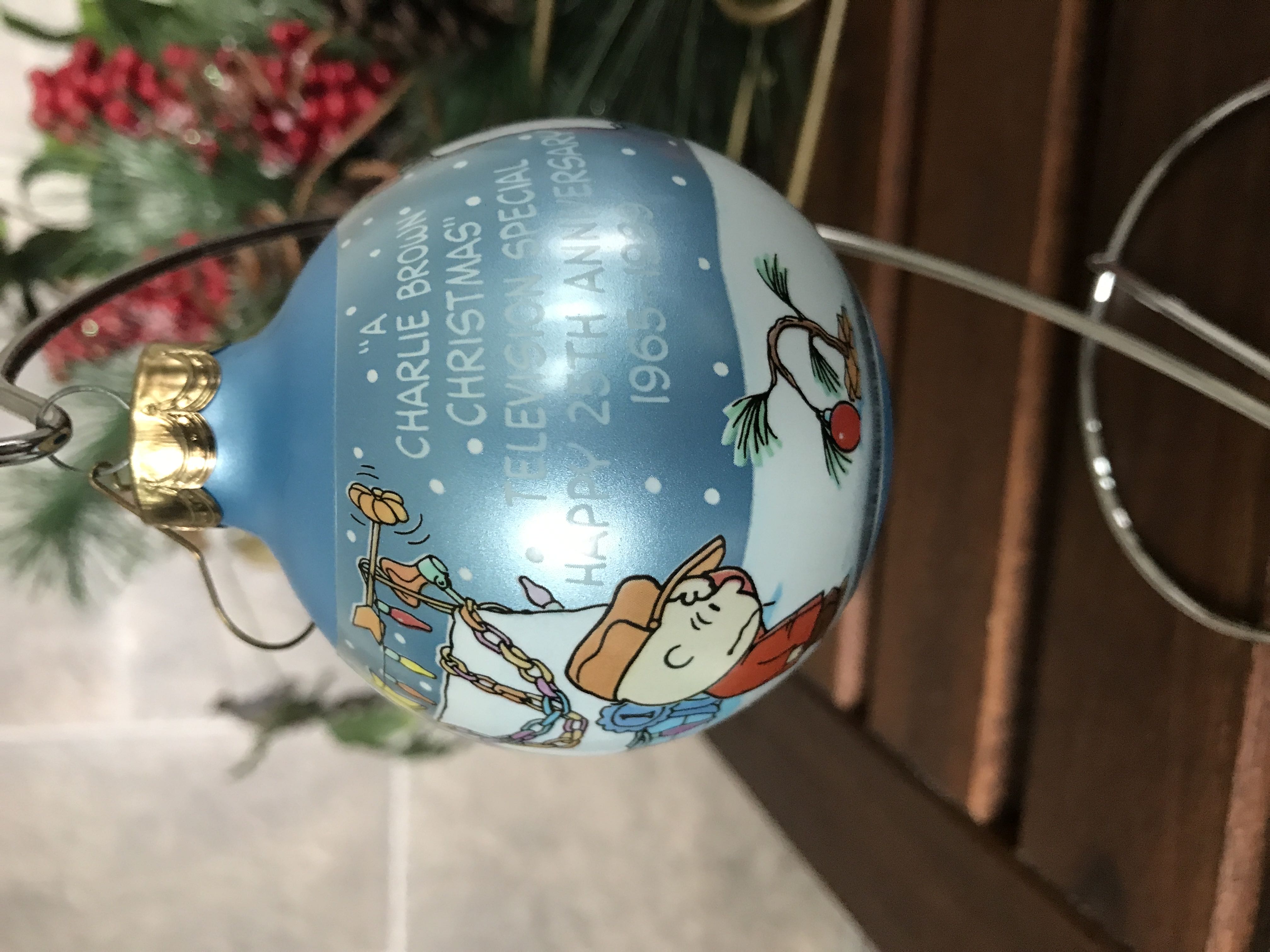 Peanuts Ornament Ball 1989  (Peanuts) ornament collectible - Main Image 2