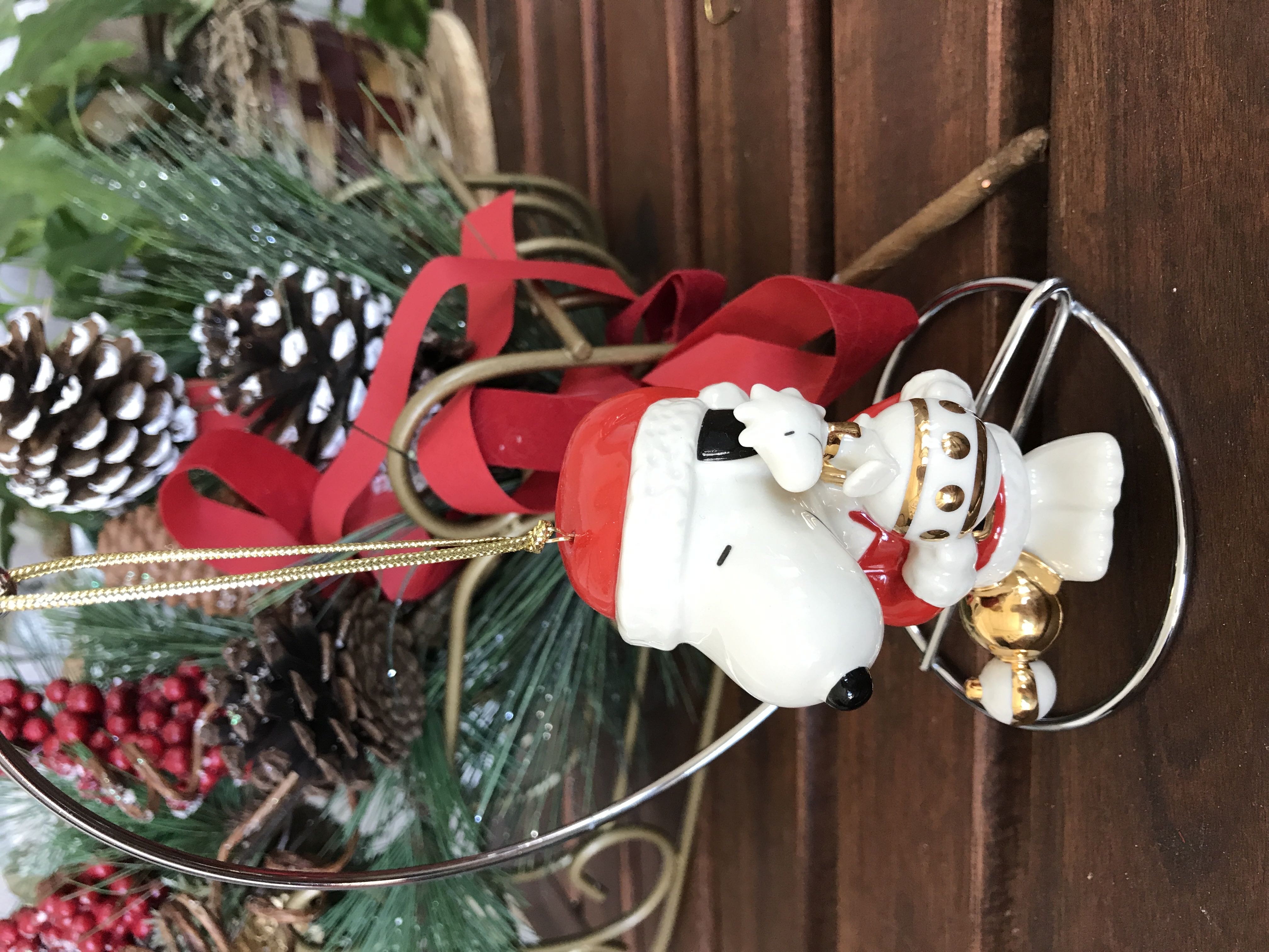 Snoopy’s Christmas Spirit  (Peanuts) ornament collectible - Main Image 2
