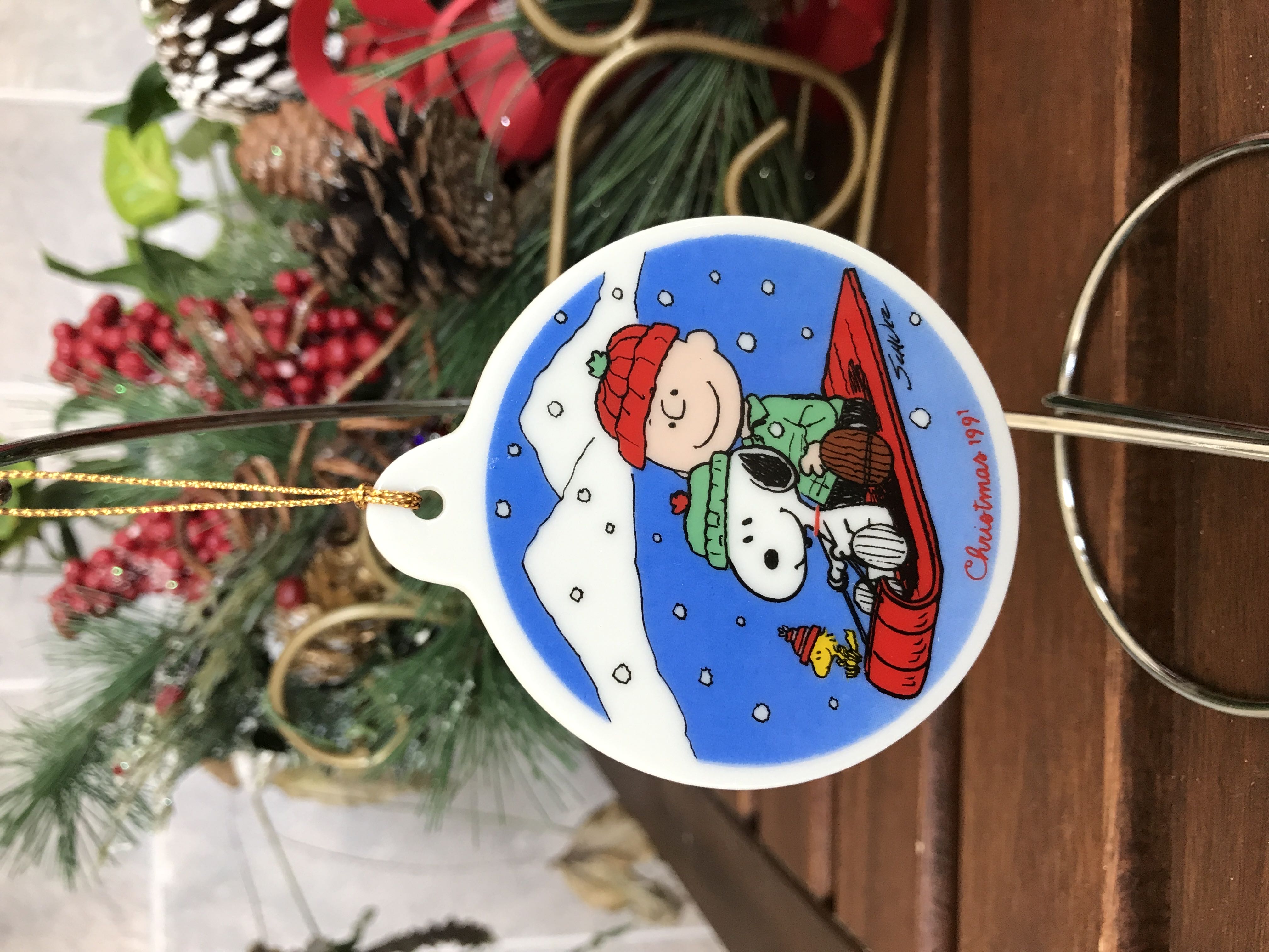 Peanuts Disc 1991  (Peanuts) ornament collectible - Main Image 2
