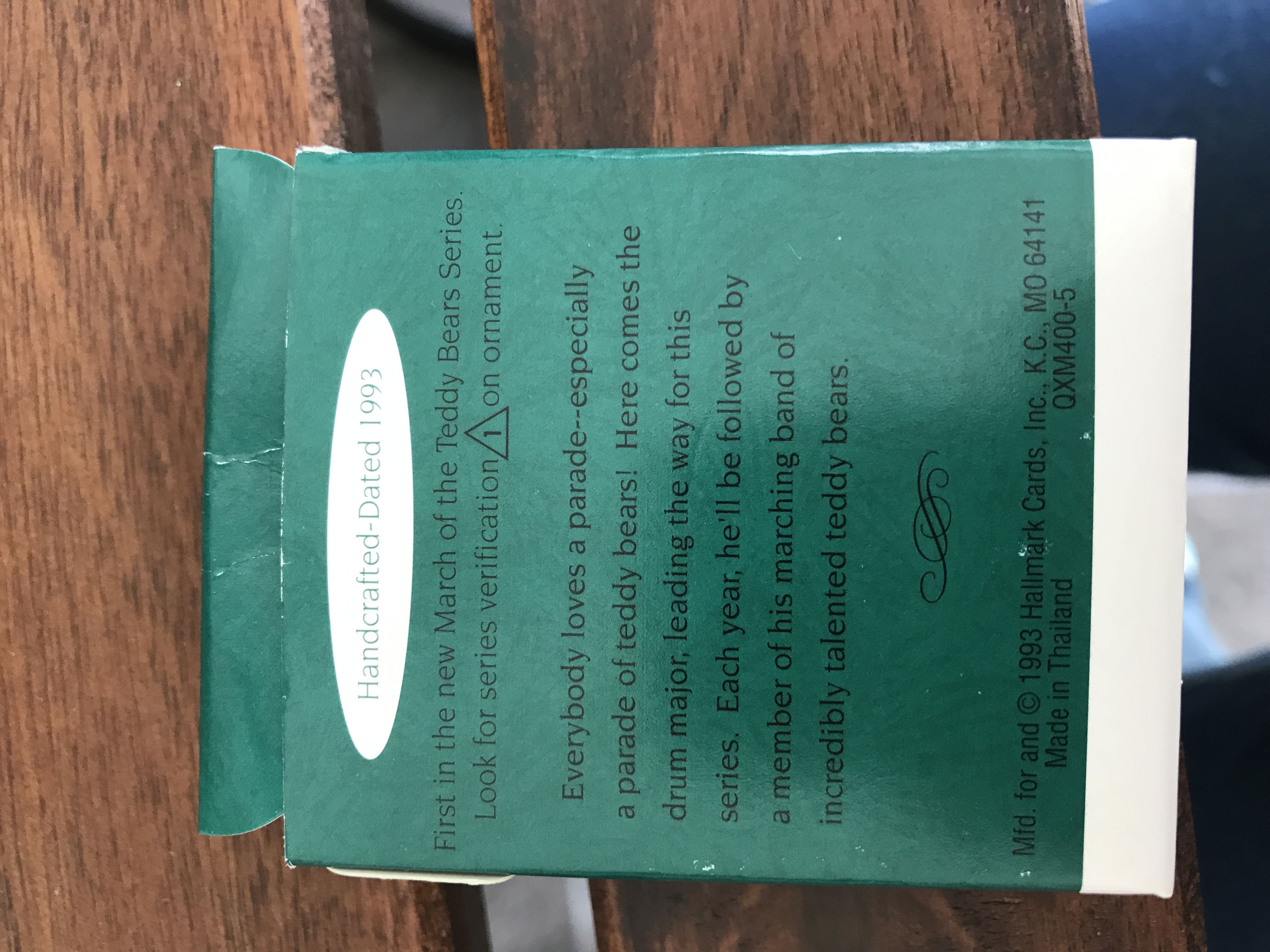 Miniature March Of The Teddy Bears #1 - March Of The Teddy Bears (Miniature) ornament collectible [Barcode 015012029222] - Main Image 2