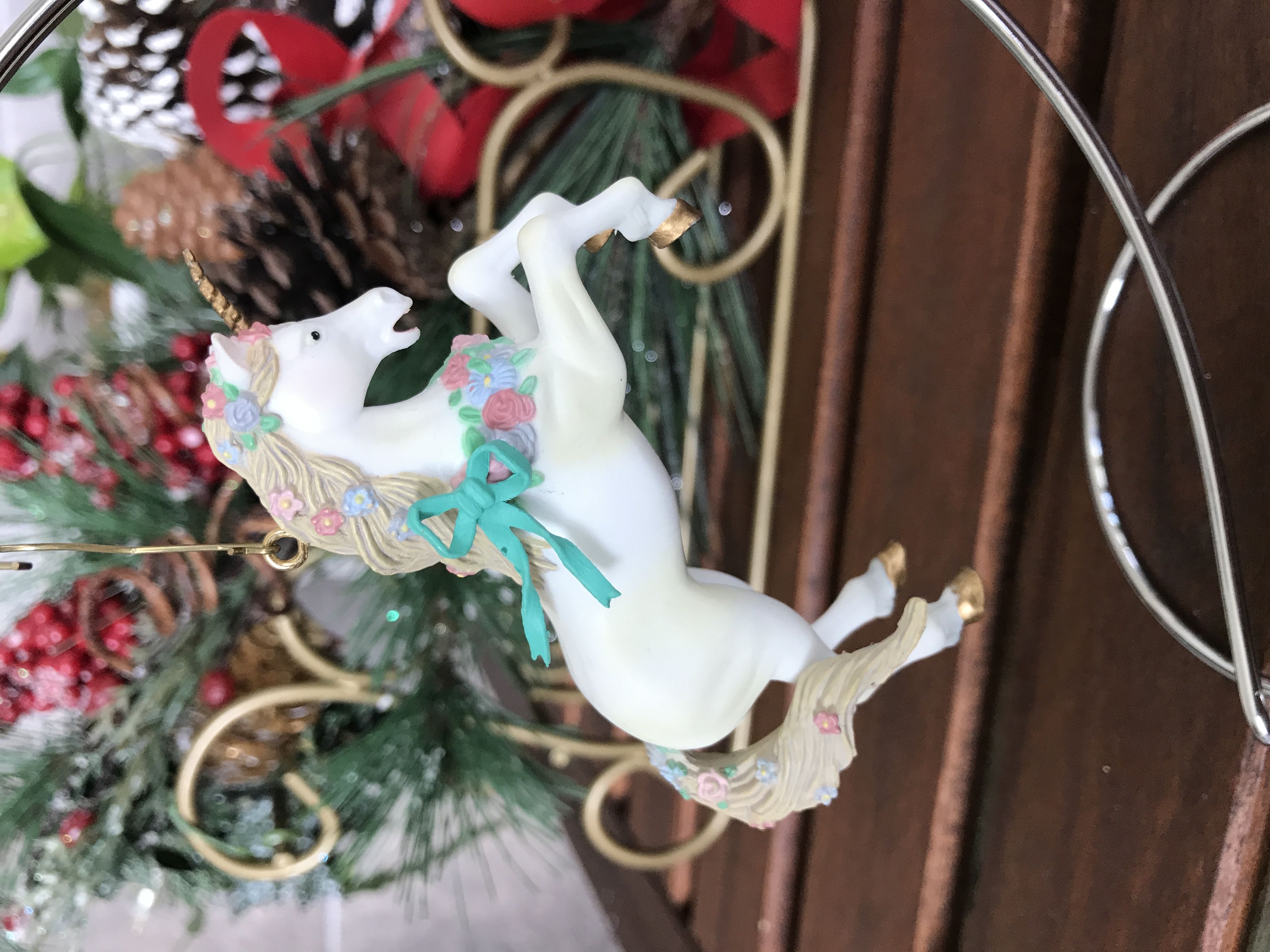 USPS MAIL TRUCK 4.5” Glass Ornament