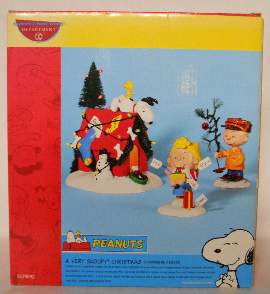 A Very Snoopy Christmas  (Peanuts) ornament collectible - Main Image 2
