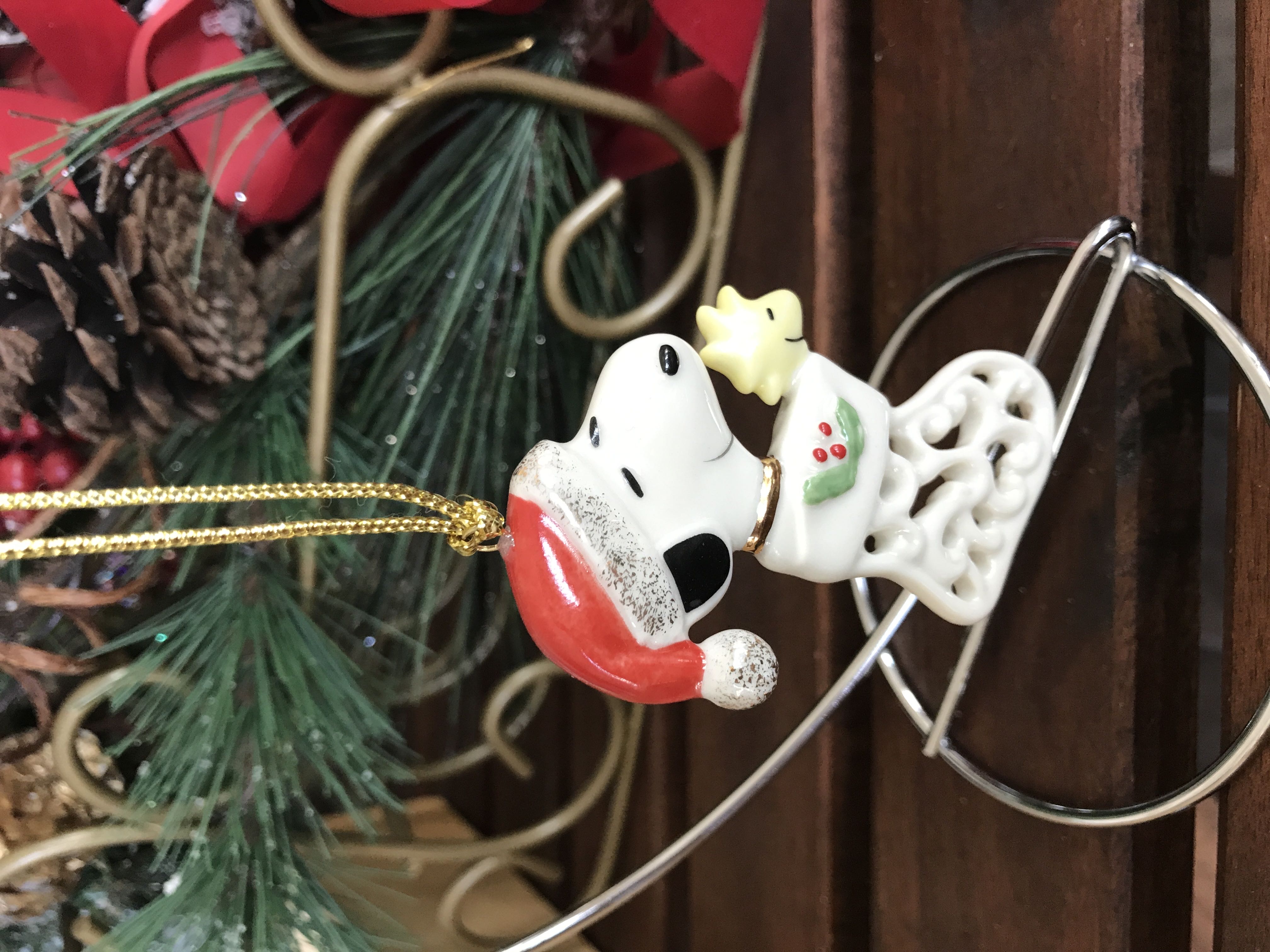 Pierced Snoopy Charm - Whimsical Snoopy Ornaments (Peanuts) ornament collectible - Main Image 2