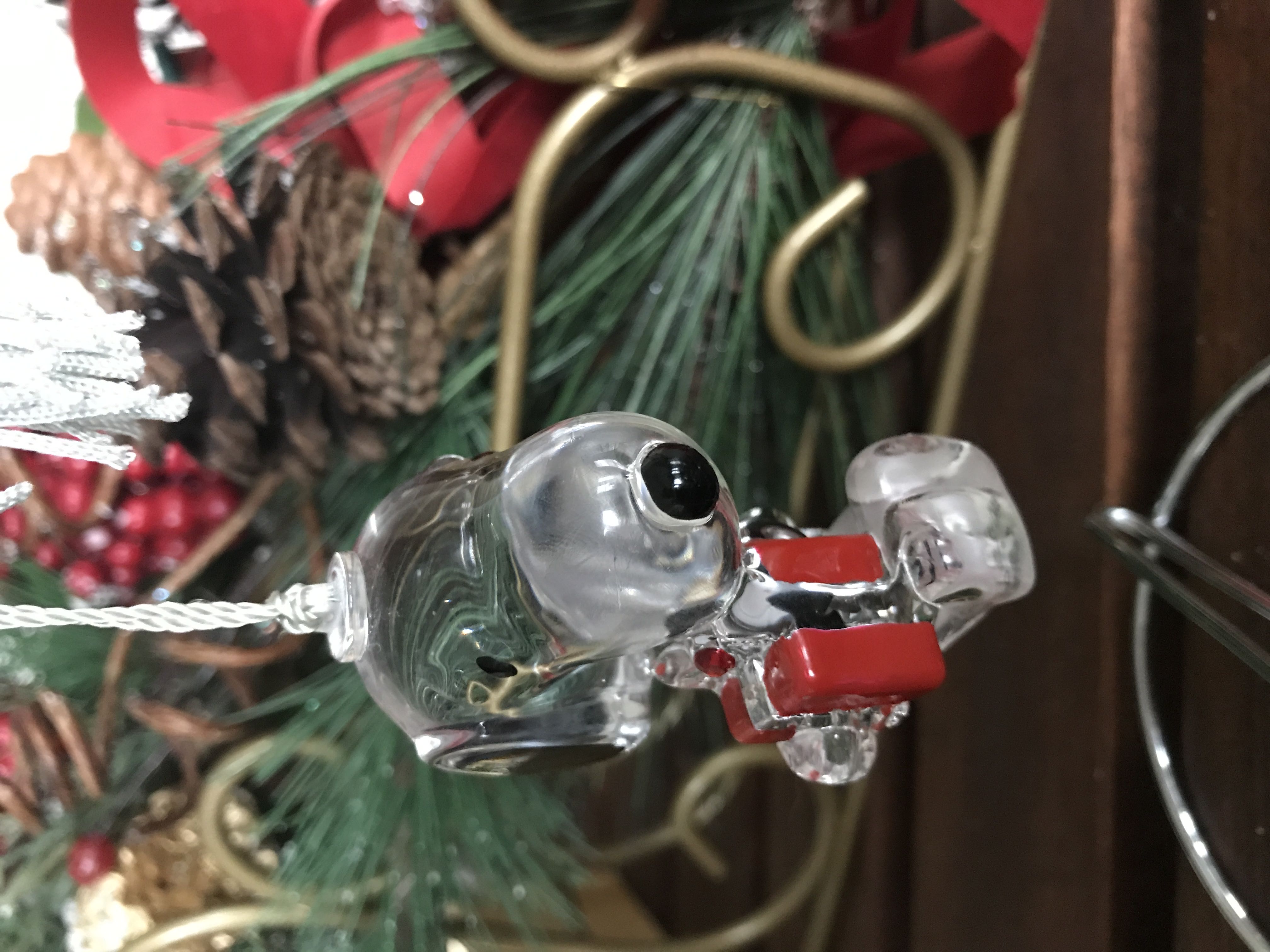 Snoopy - Crystal  (Peanuts) ornament collectible - Main Image 2